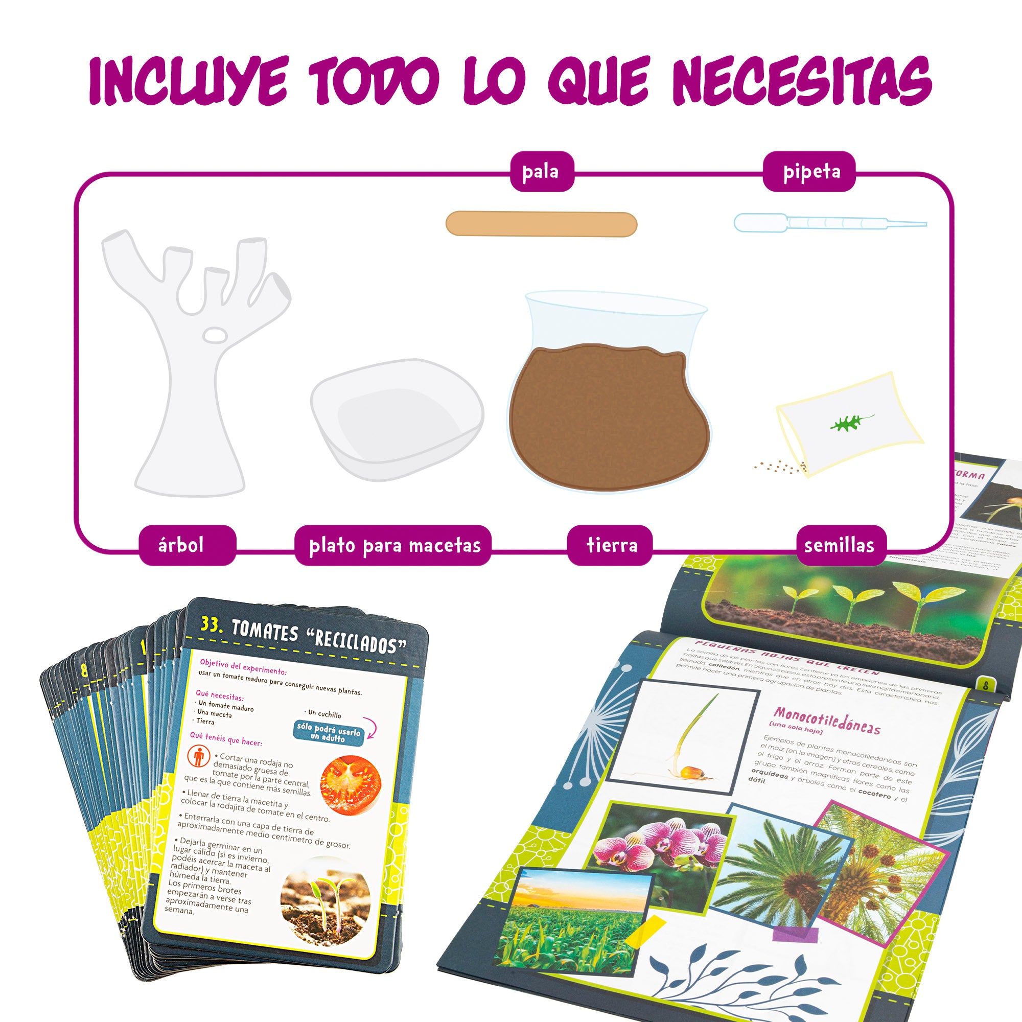 Lisciani Laboratorio botánica con 50 experimentos científicos I'm A Genius
