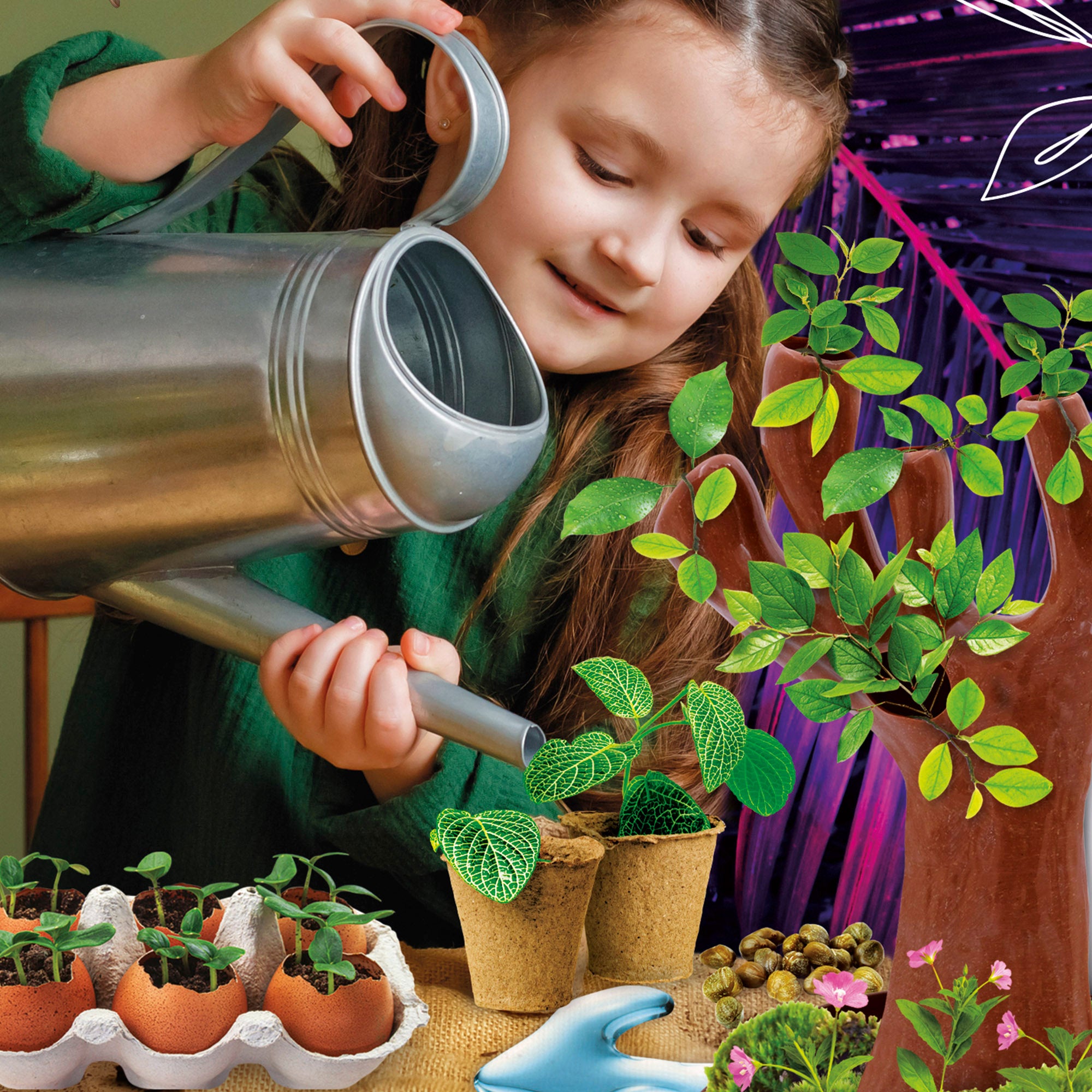 Lisciani Laboratorio botánica con 50 experimentos científicos I'm A Genius