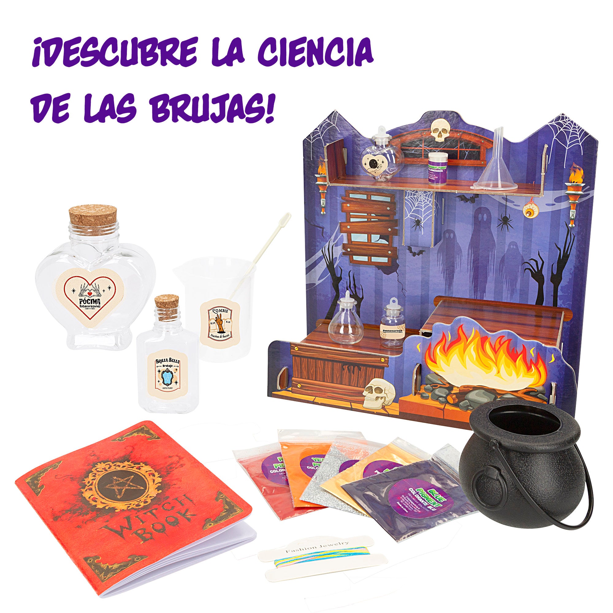 Lisciani Pociones mágicas La casa de las brujas Crazy Science