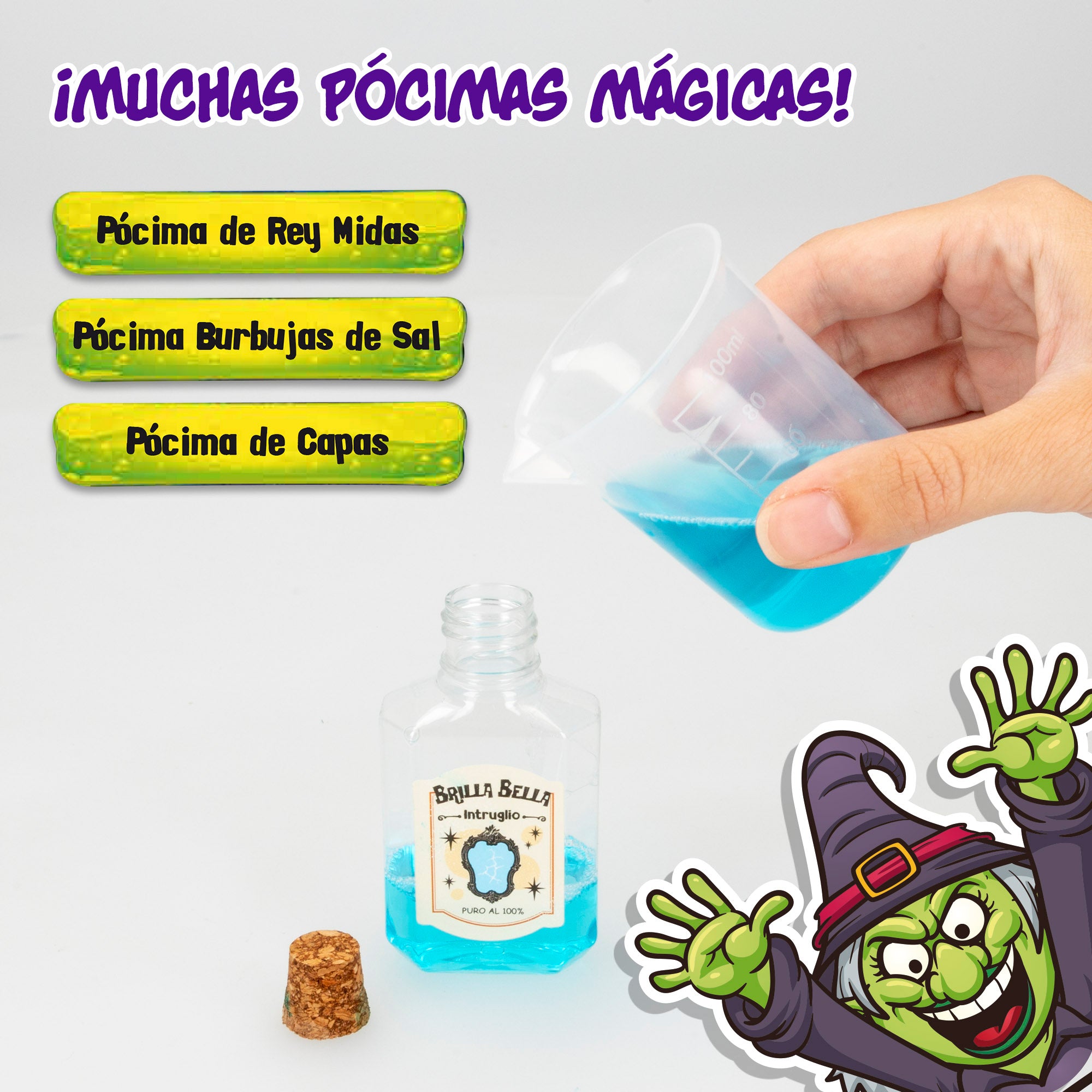 Lisciani Pociones mágicas La casa de las brujas Crazy Science