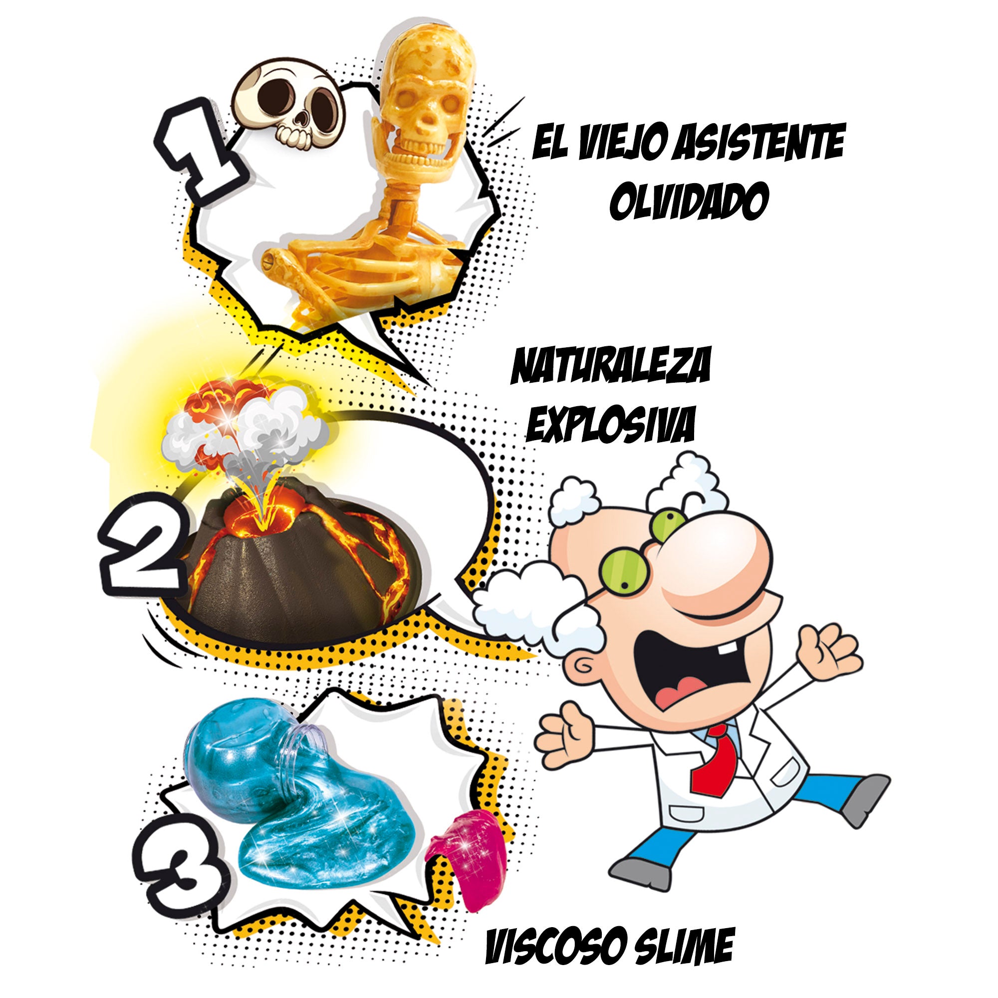 Lisciani Laboratorio de experimentos científicos Crazy Science