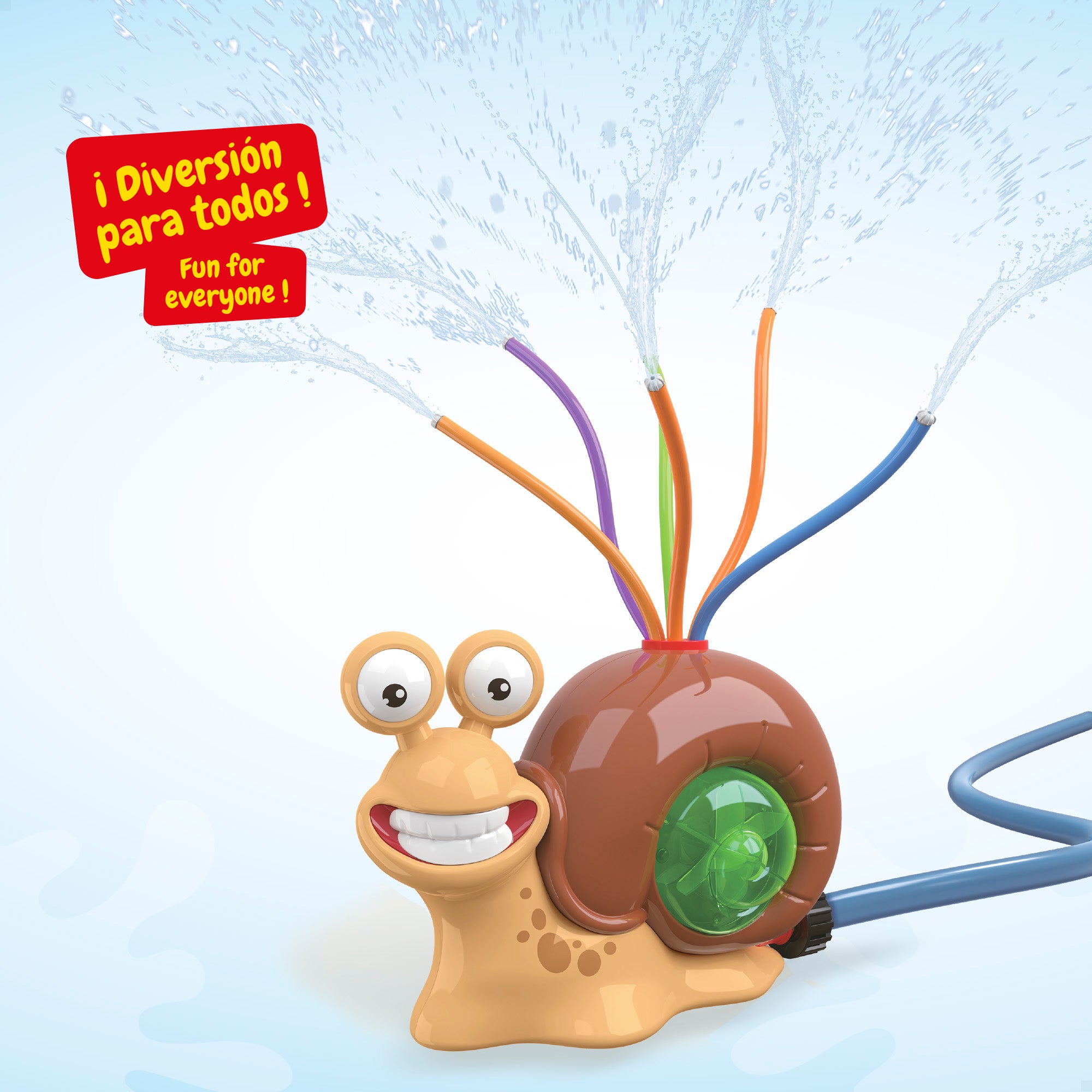 Aqua World Juguete aspersor de agua caracol