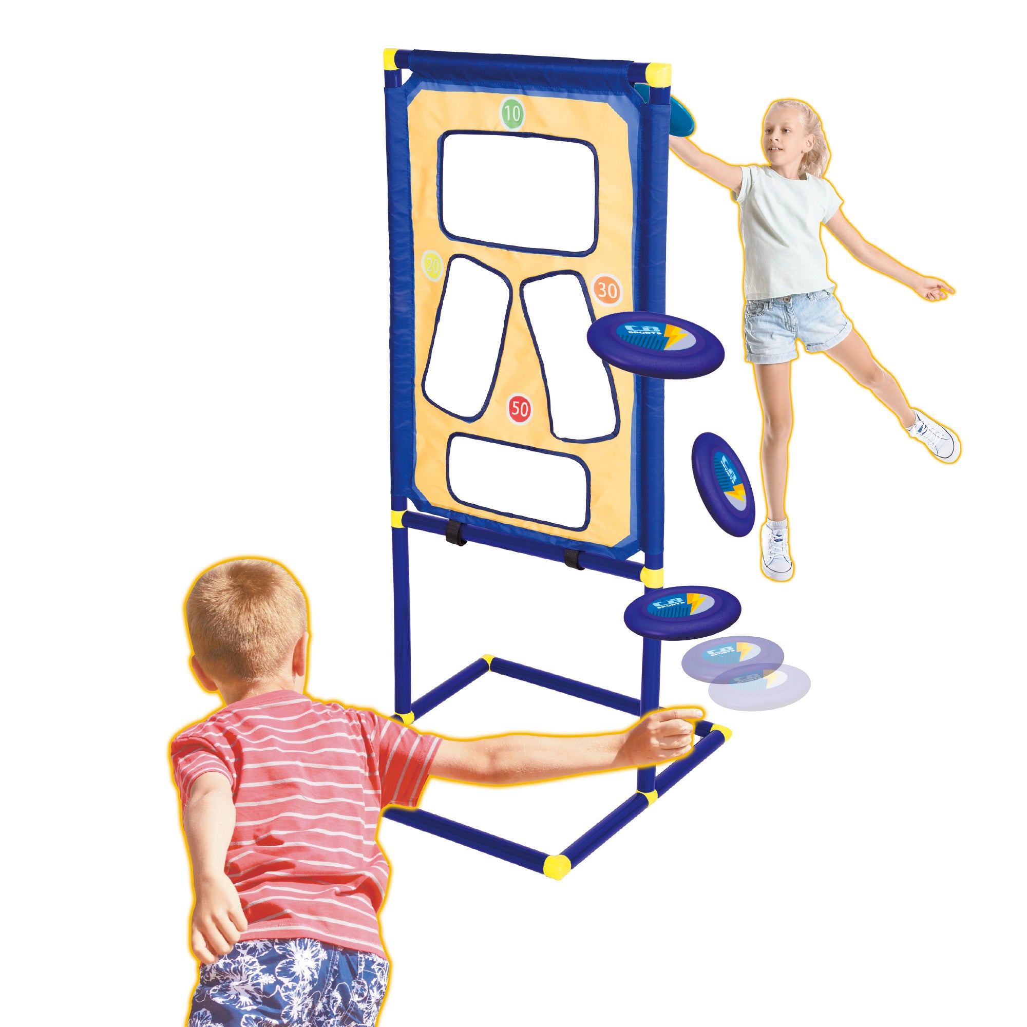 Juego de lanzamientos con disco volador CB Sports