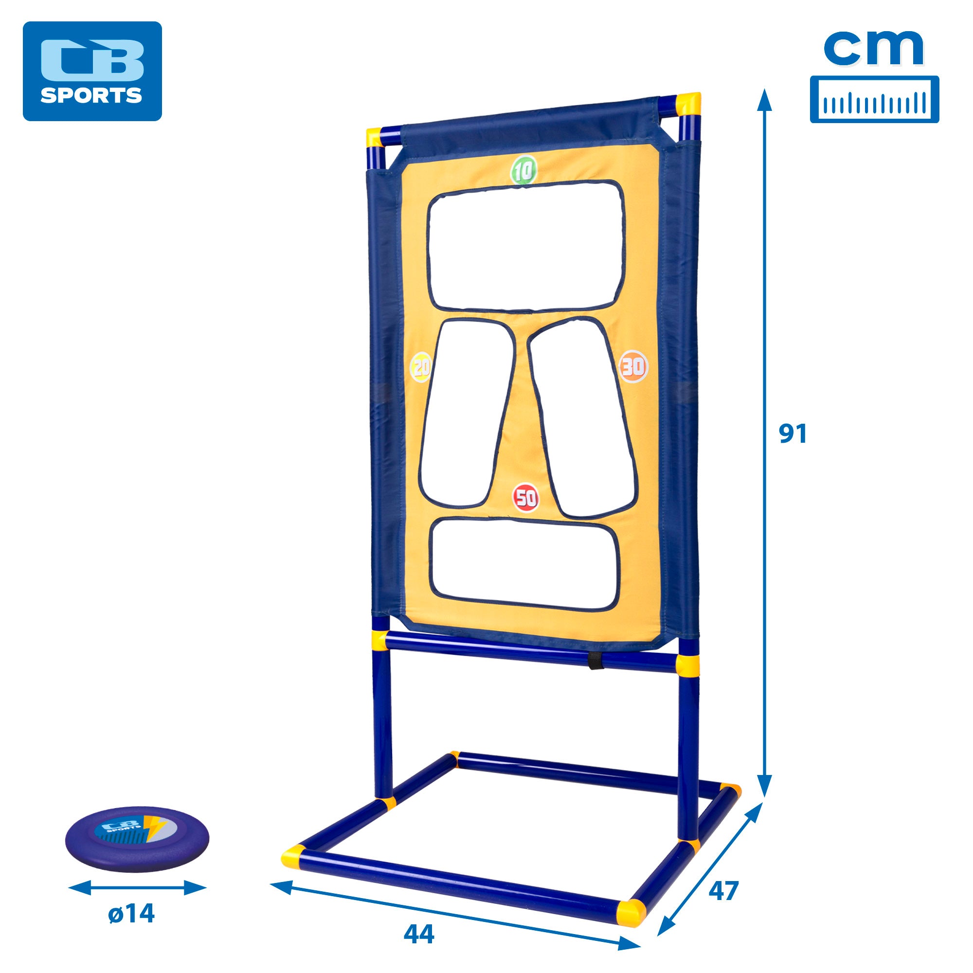 Juego de lanzamientos con disco volador CB Sports