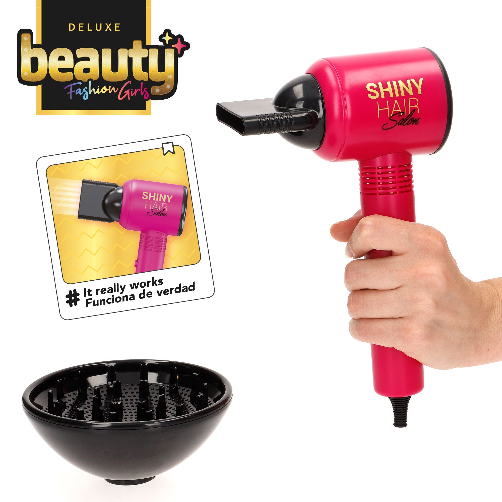 Set peluquería infantil con accesorios Beauty