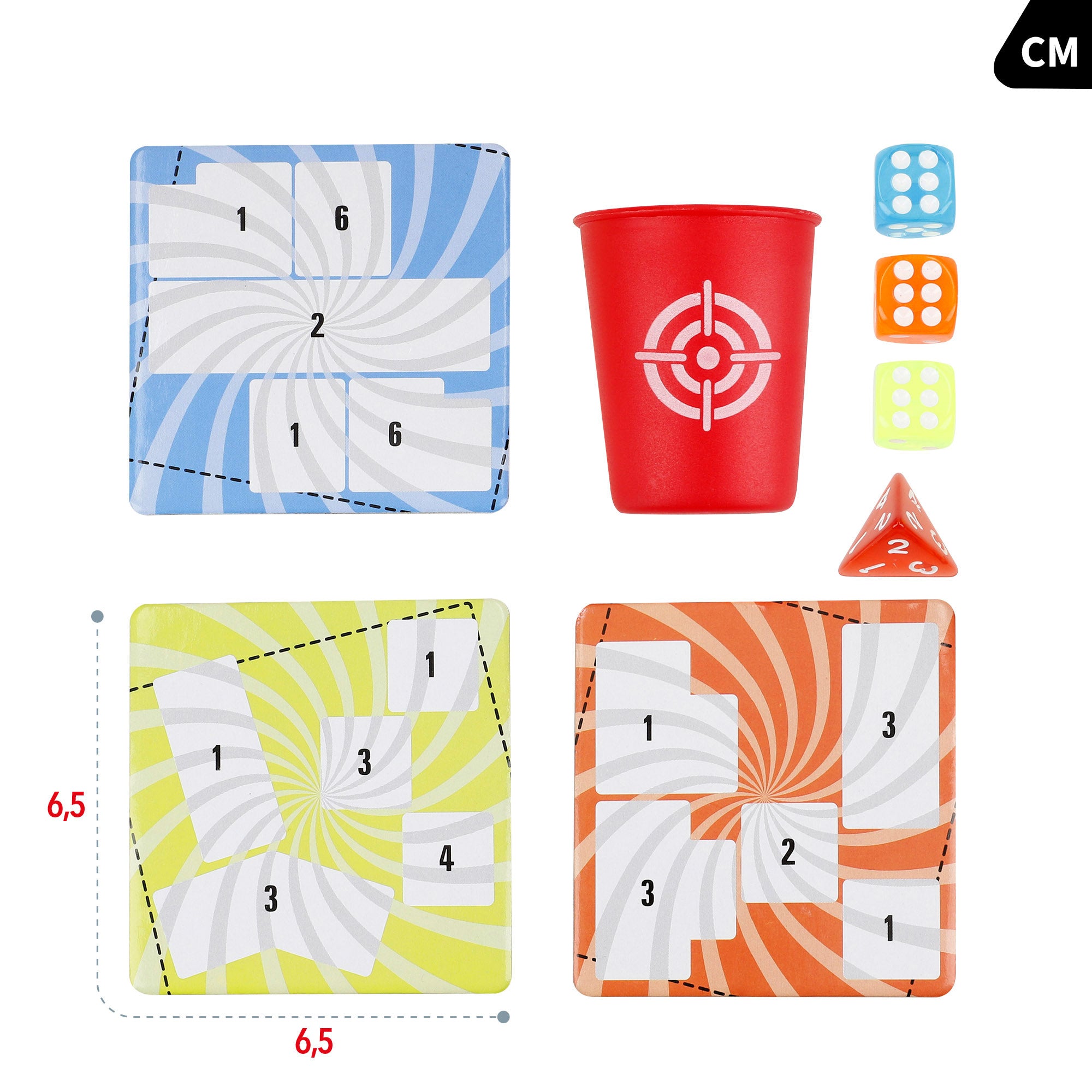 Juego de mesa torre de dados CB Games