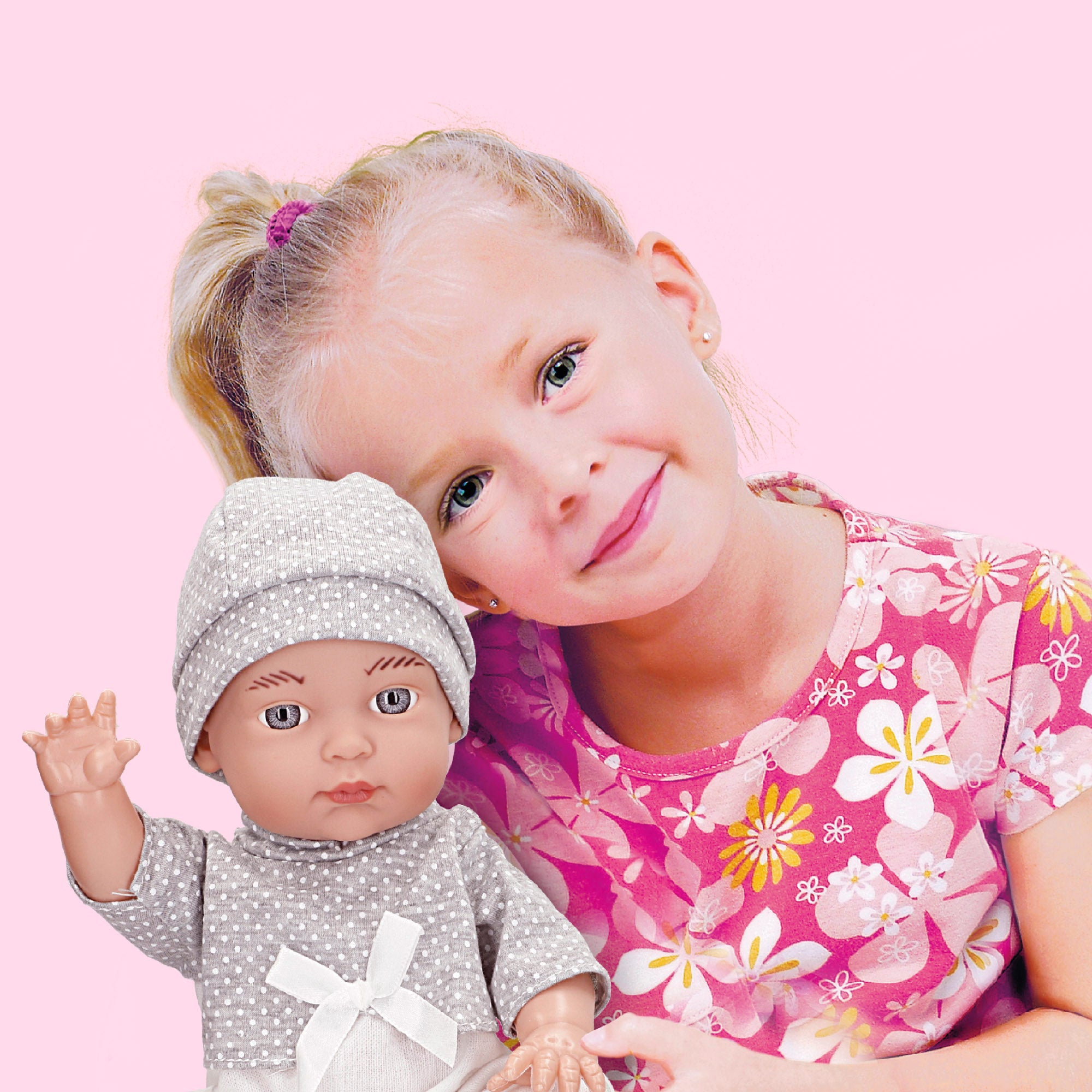 Muñeco bebé 30 cm con sonido COLORBABY