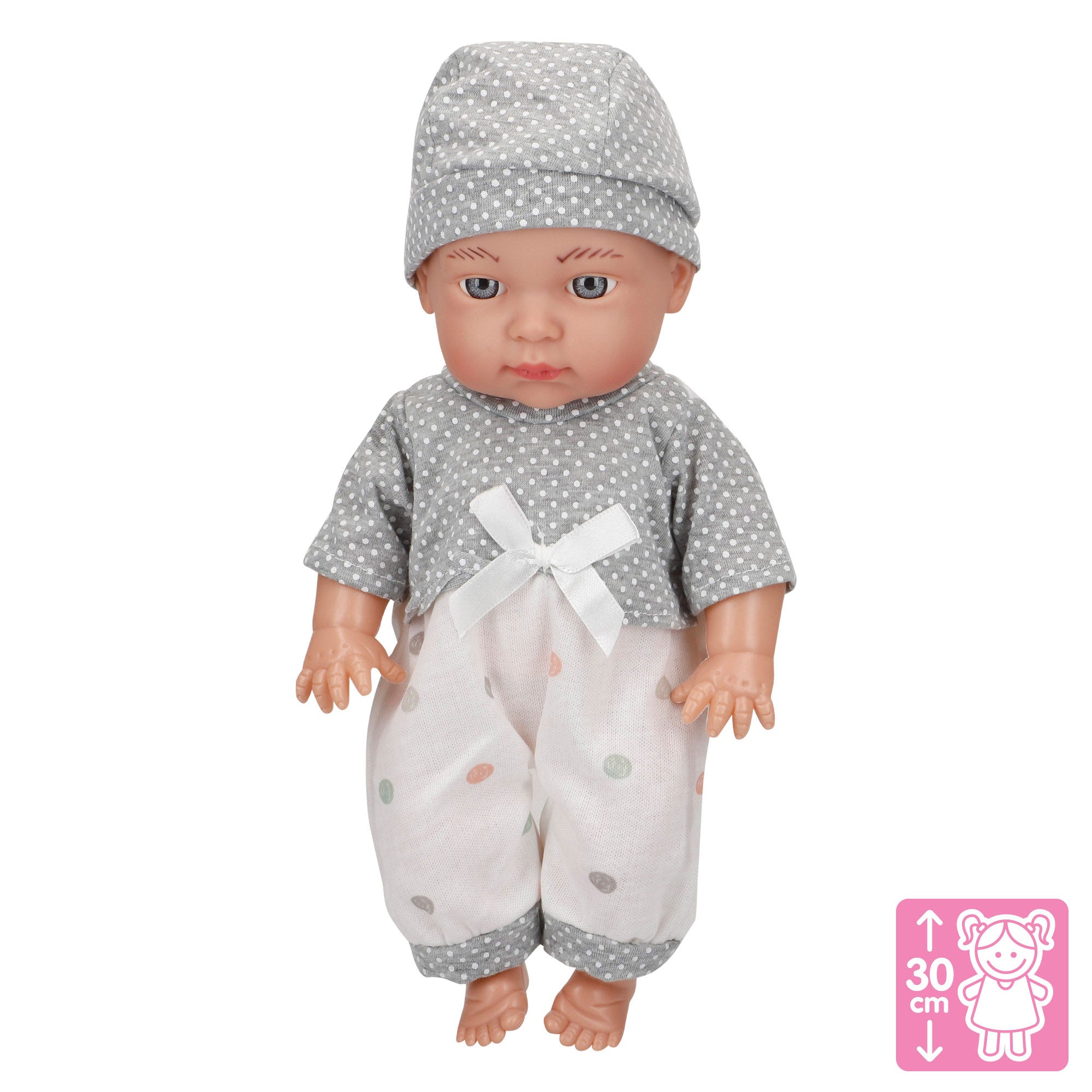 Muñeco bebé 30 cm con sonido COLORBABY
