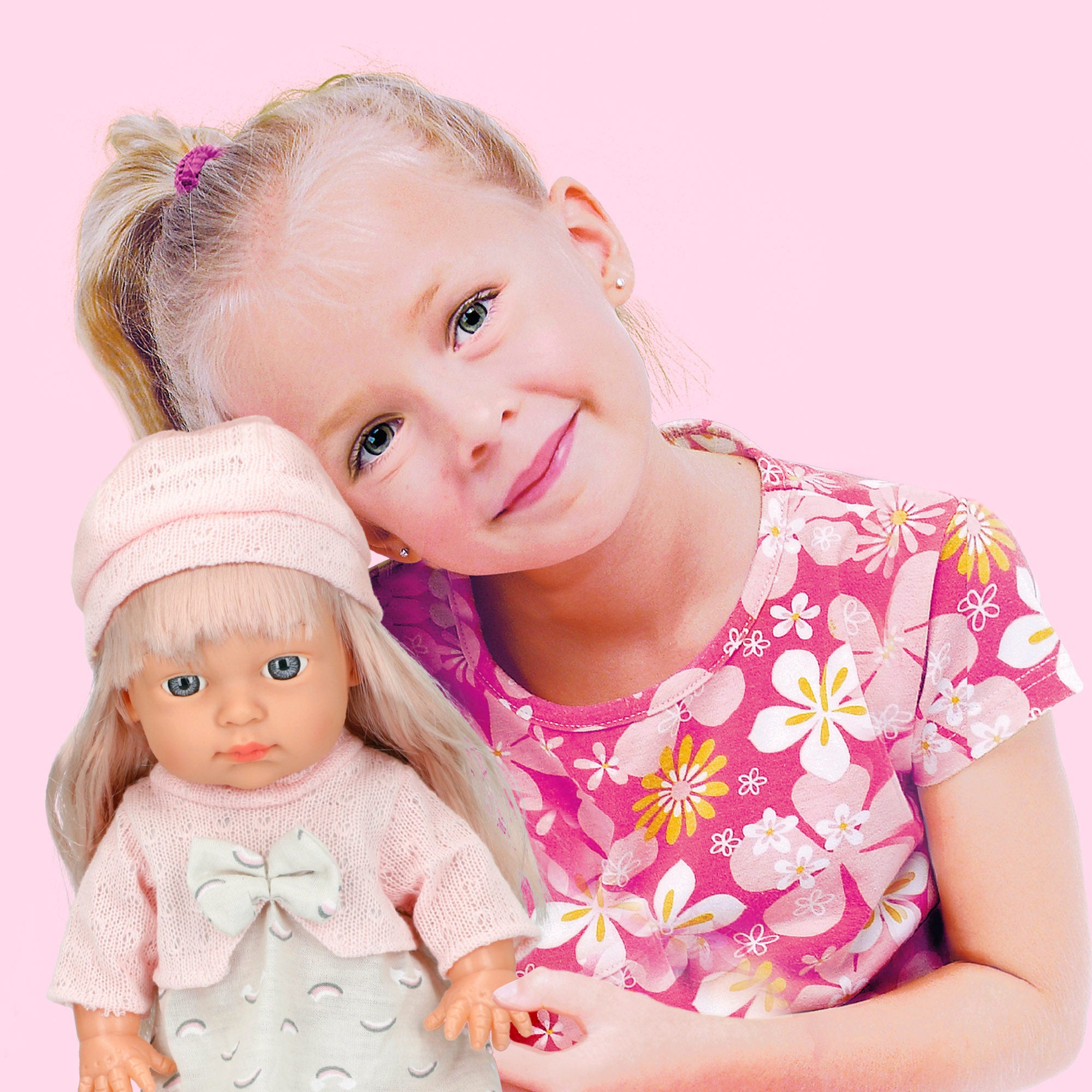 Muñeca 30 cm c/sonidos COLORBABY