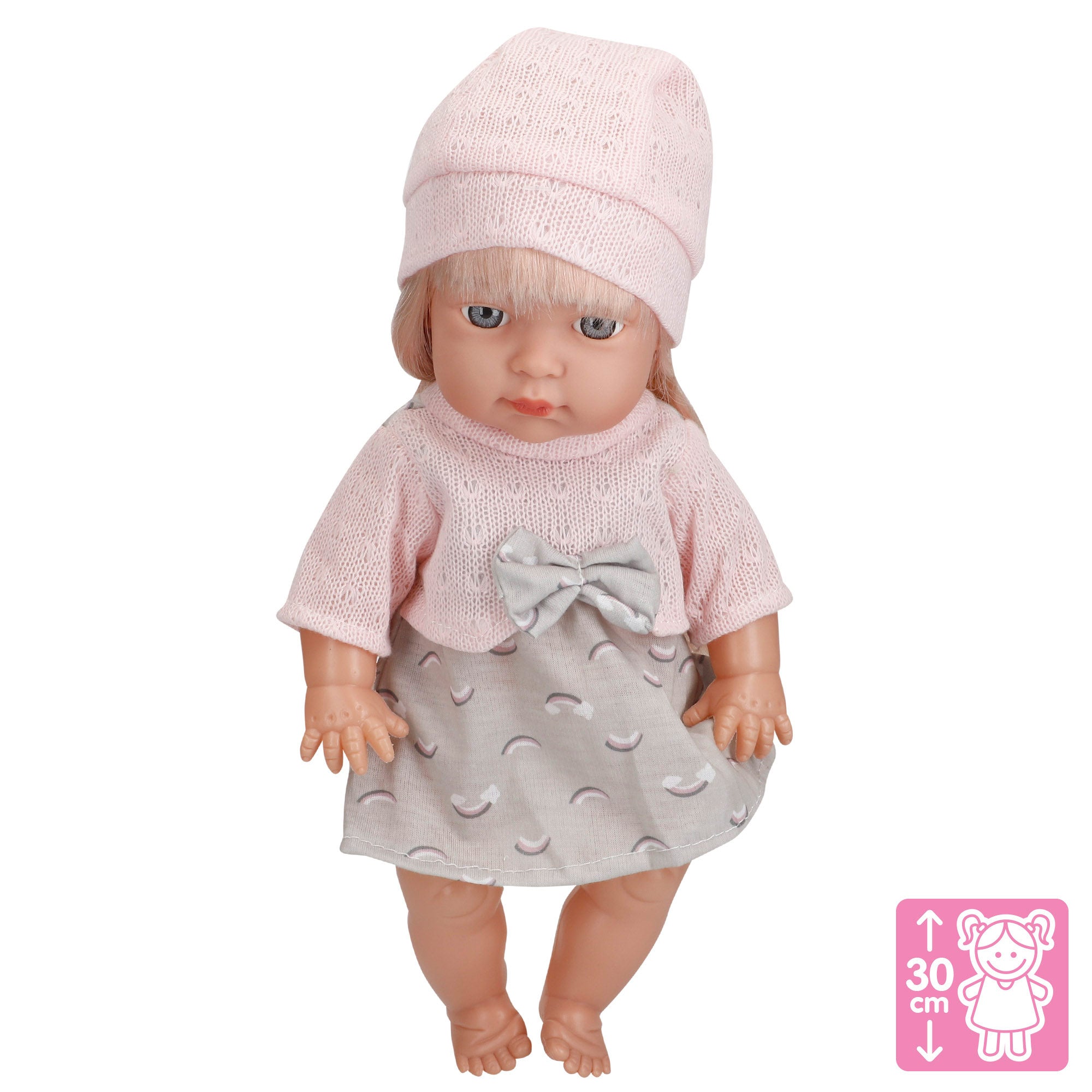 Muñeca 30 cm c/sonidos COLORBABY