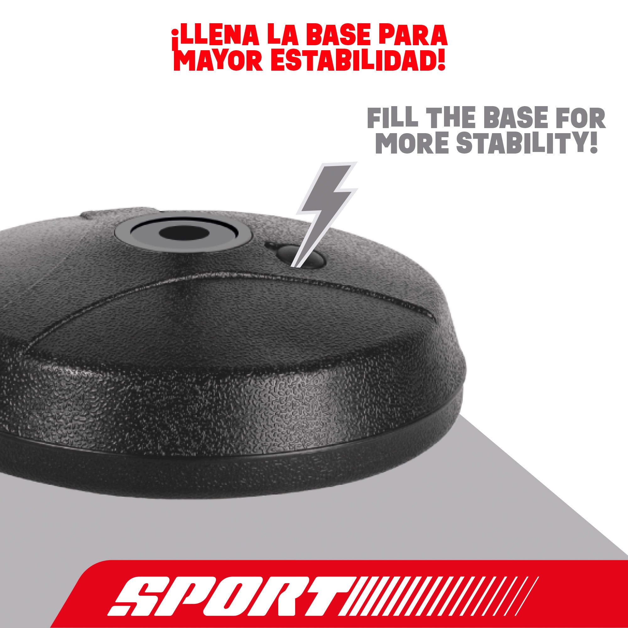 Saco boxeo infantil con guantes e hinchador CB Sports