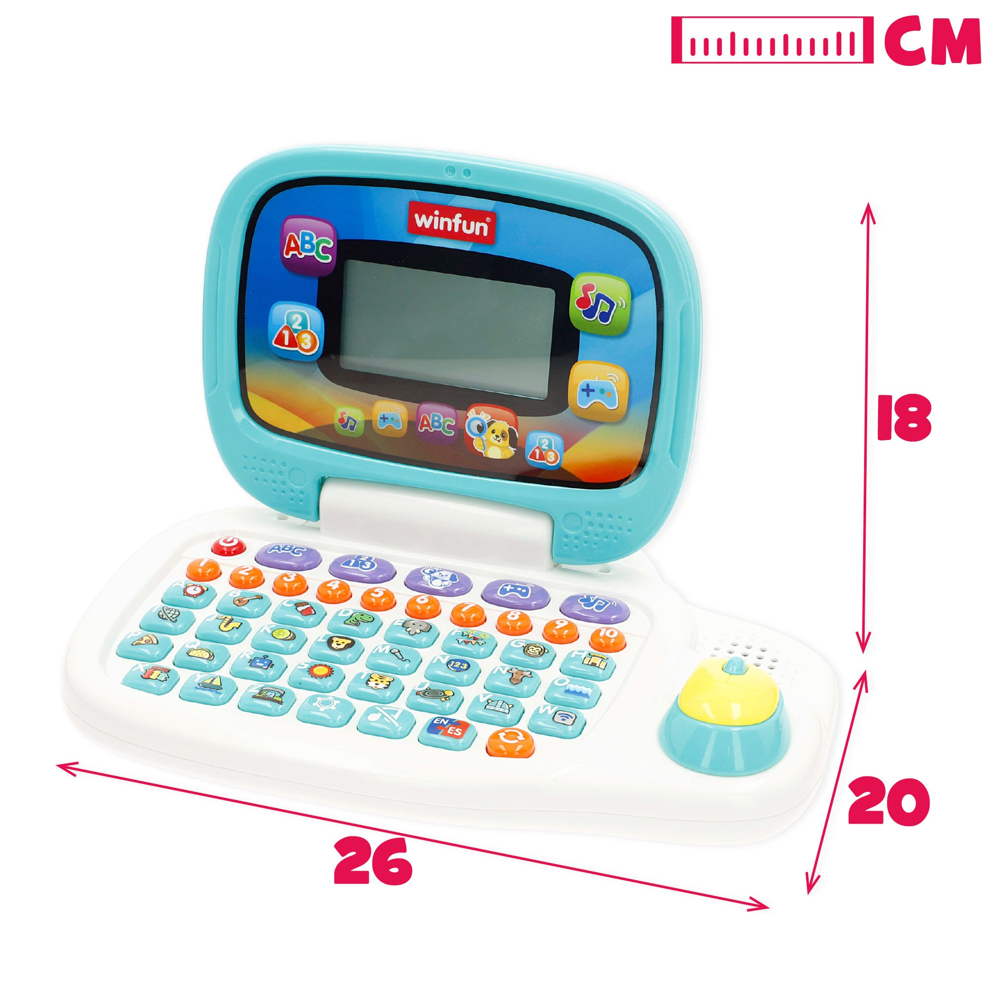 Winfun Portátil para niños bilingüe