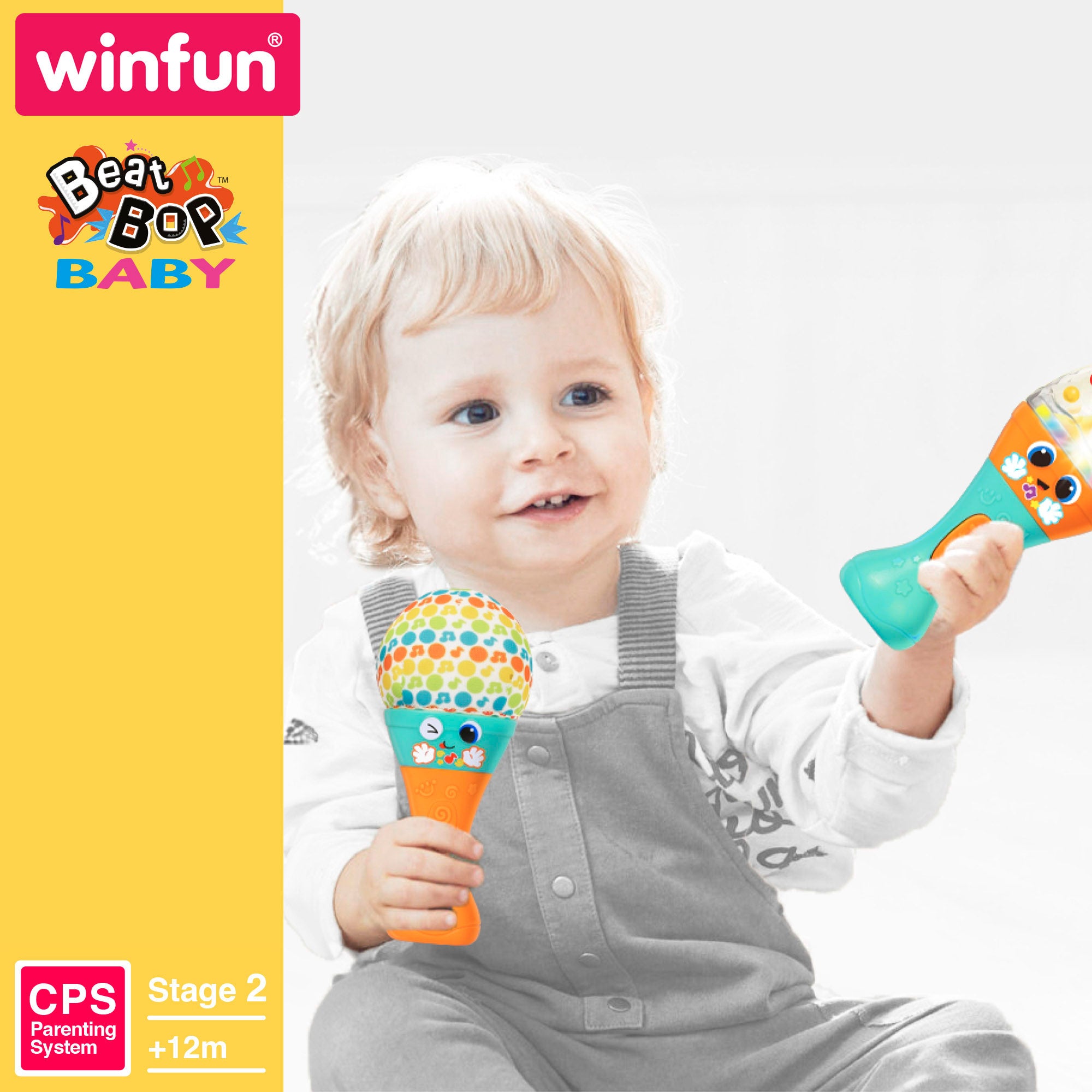 Winfun Set 2 maracas sonajero para bebé