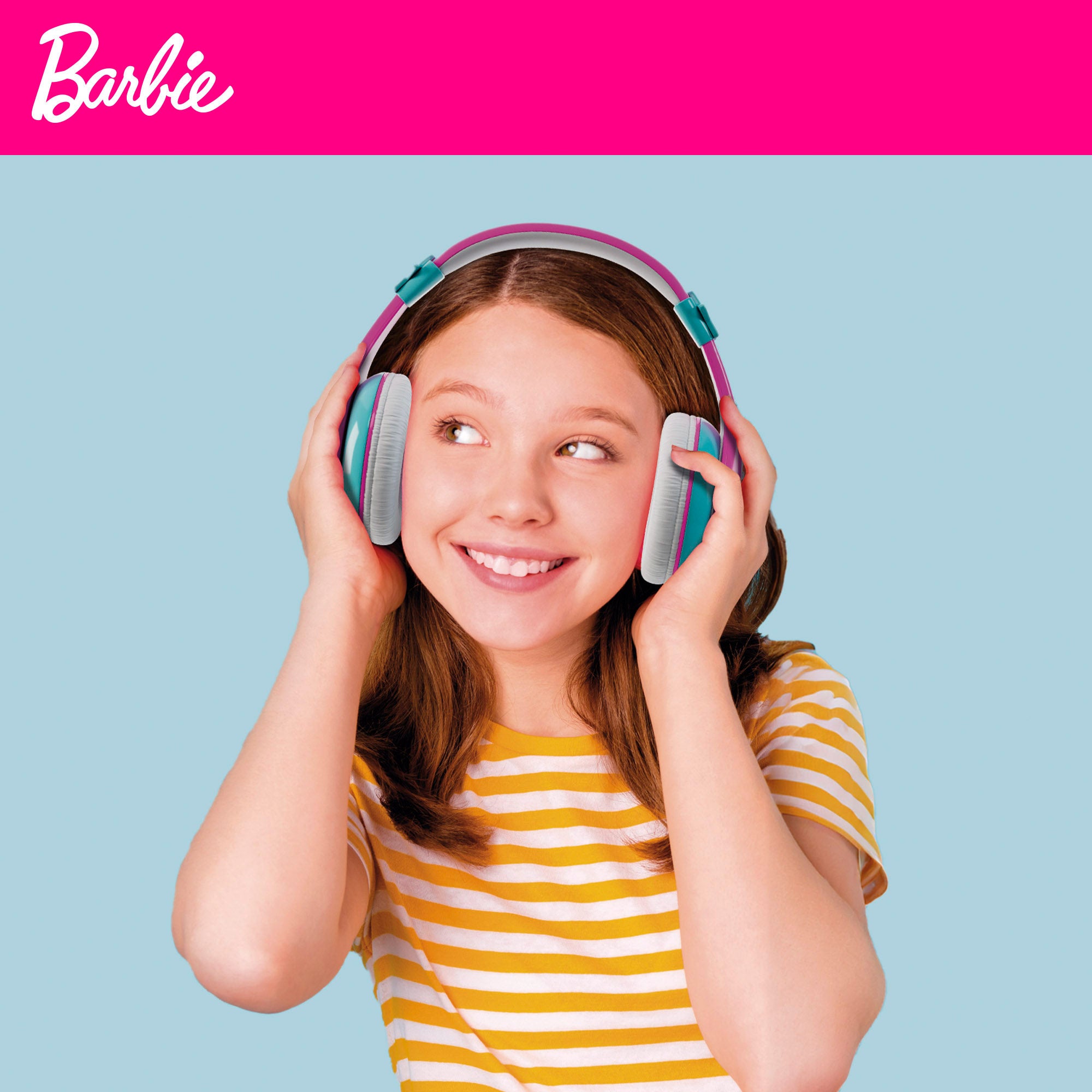 Barbie Set auriculares y micrófono infantil con bluetooth
