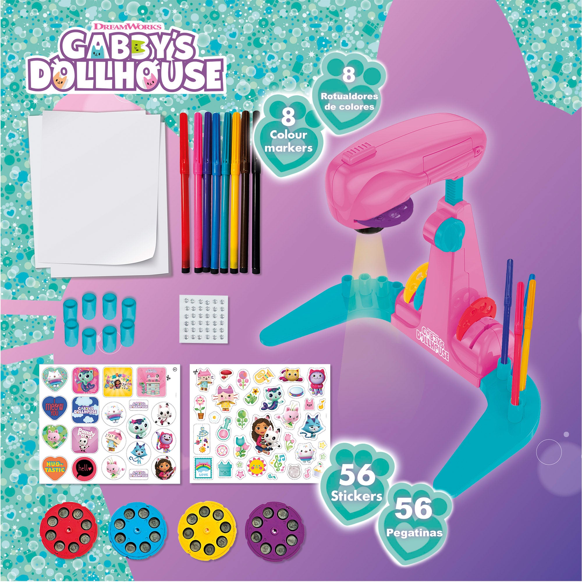 Gabby's Dollhouse Proyector para dibujar