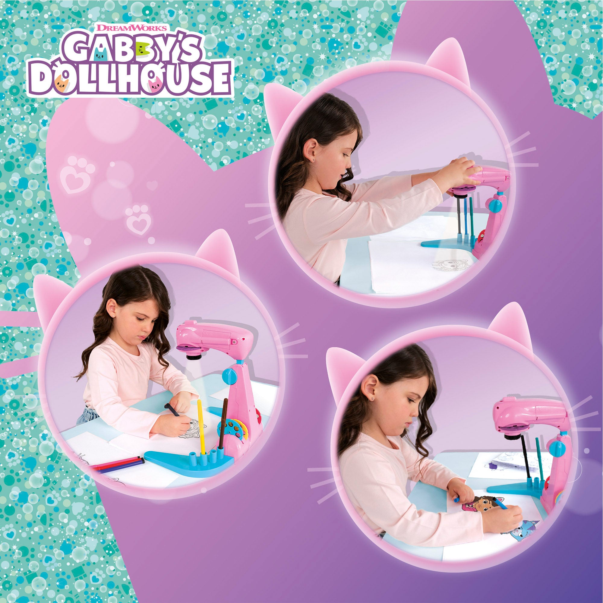 Gabby's Dollhouse Proyector para dibujar