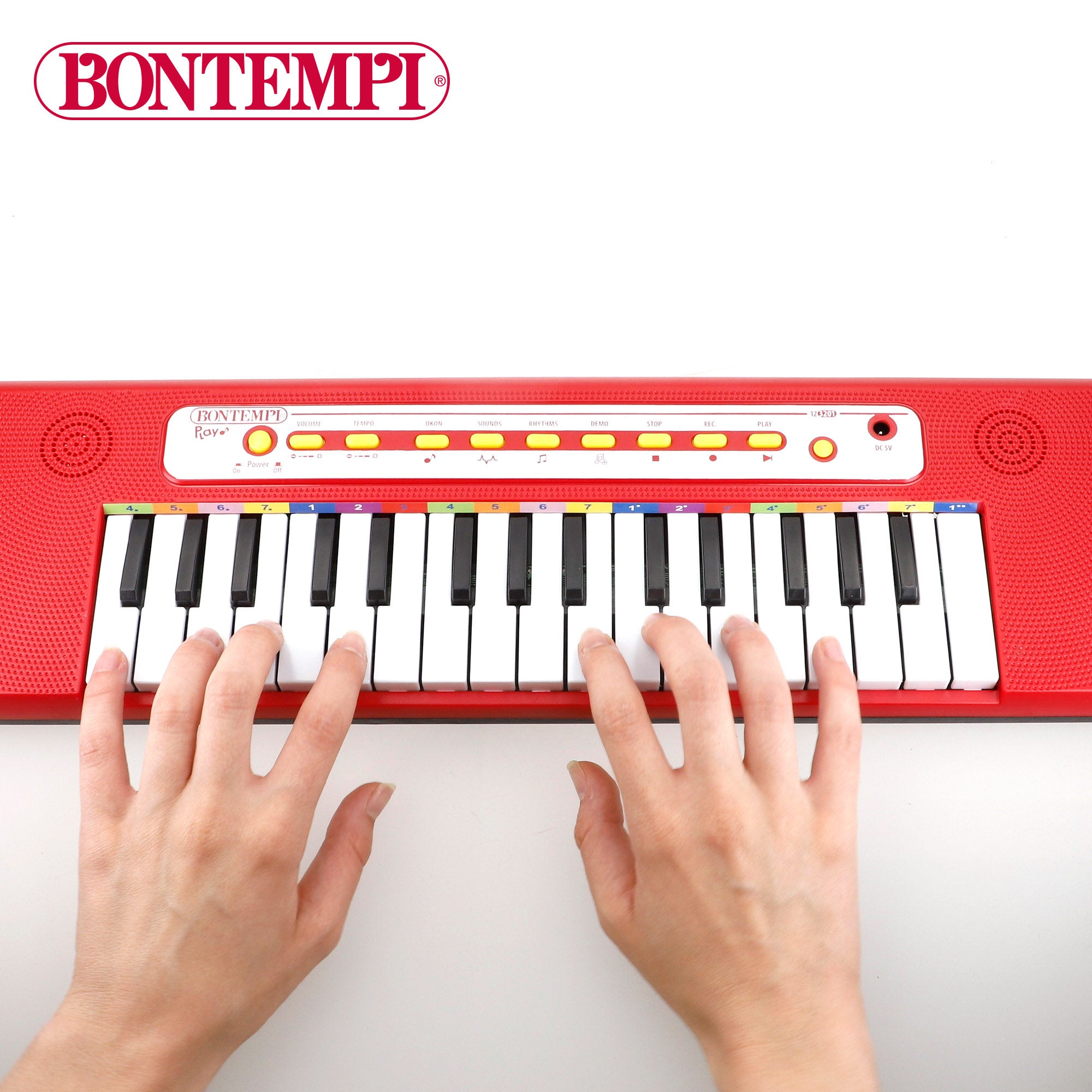 Teclado piano electrónico 32 teclas para niños Bontempi