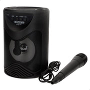 Altavoz inalámbrico con micrófono y luces Ø12x18 cm Bontempi