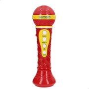 Micrófono inalámbrico de juguete color rojo Bontempi