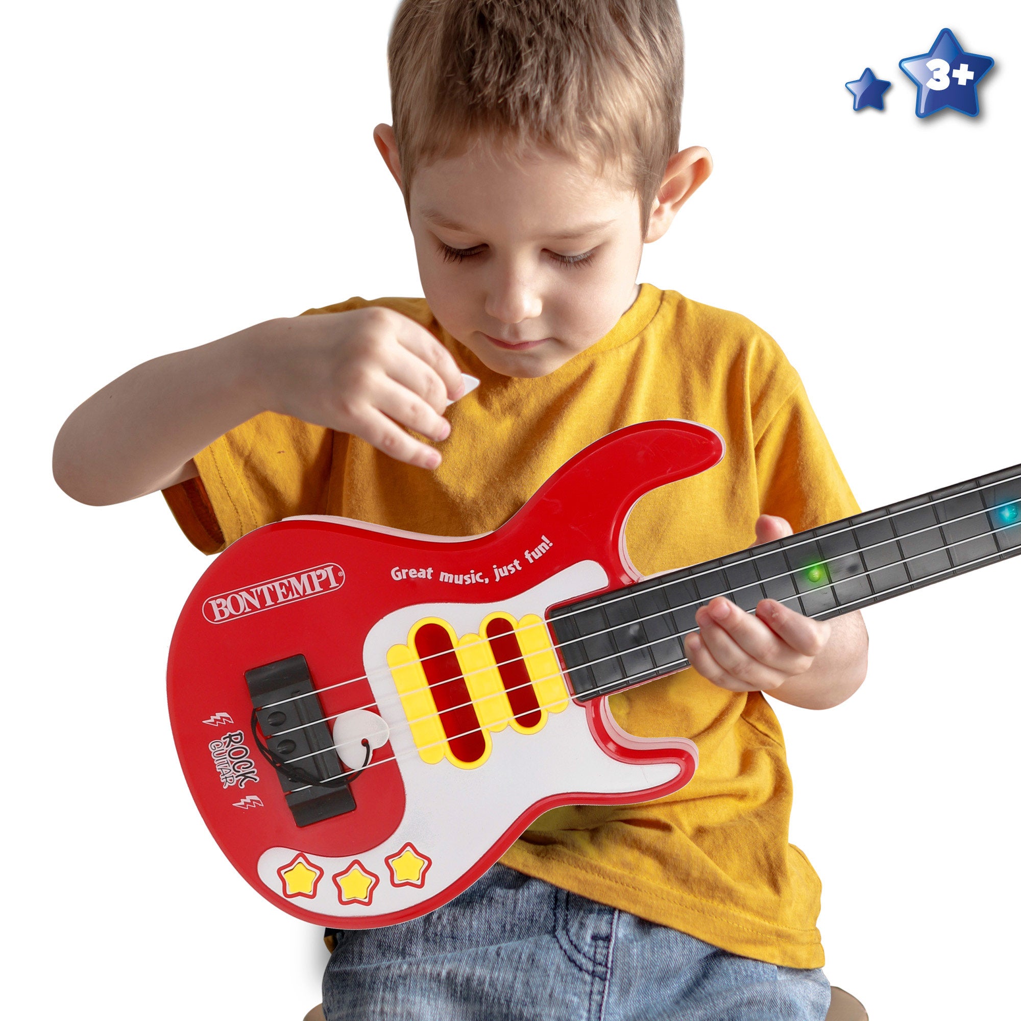 Guitarra eléctrica de juguete rock 51 cm Bontempi