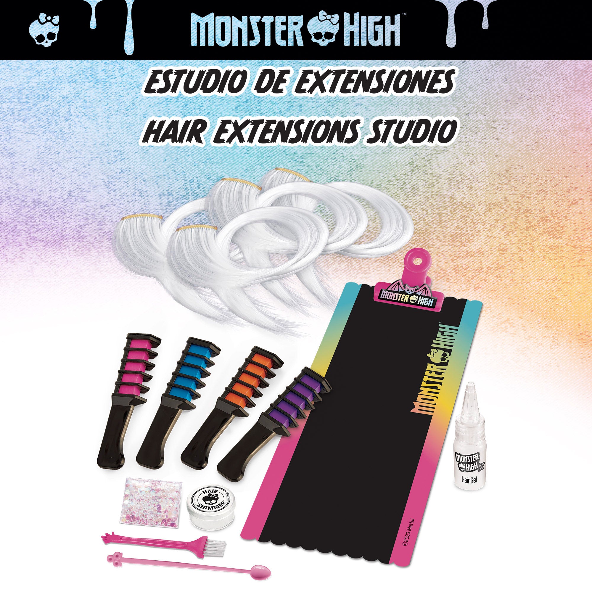 Monster High Set extensiones de pelo