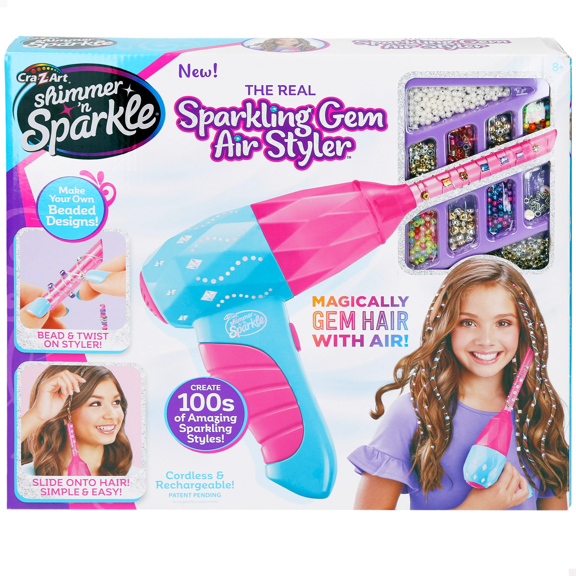 Shimmer 'n Sparkle Aplicador de gemas para el pelo
