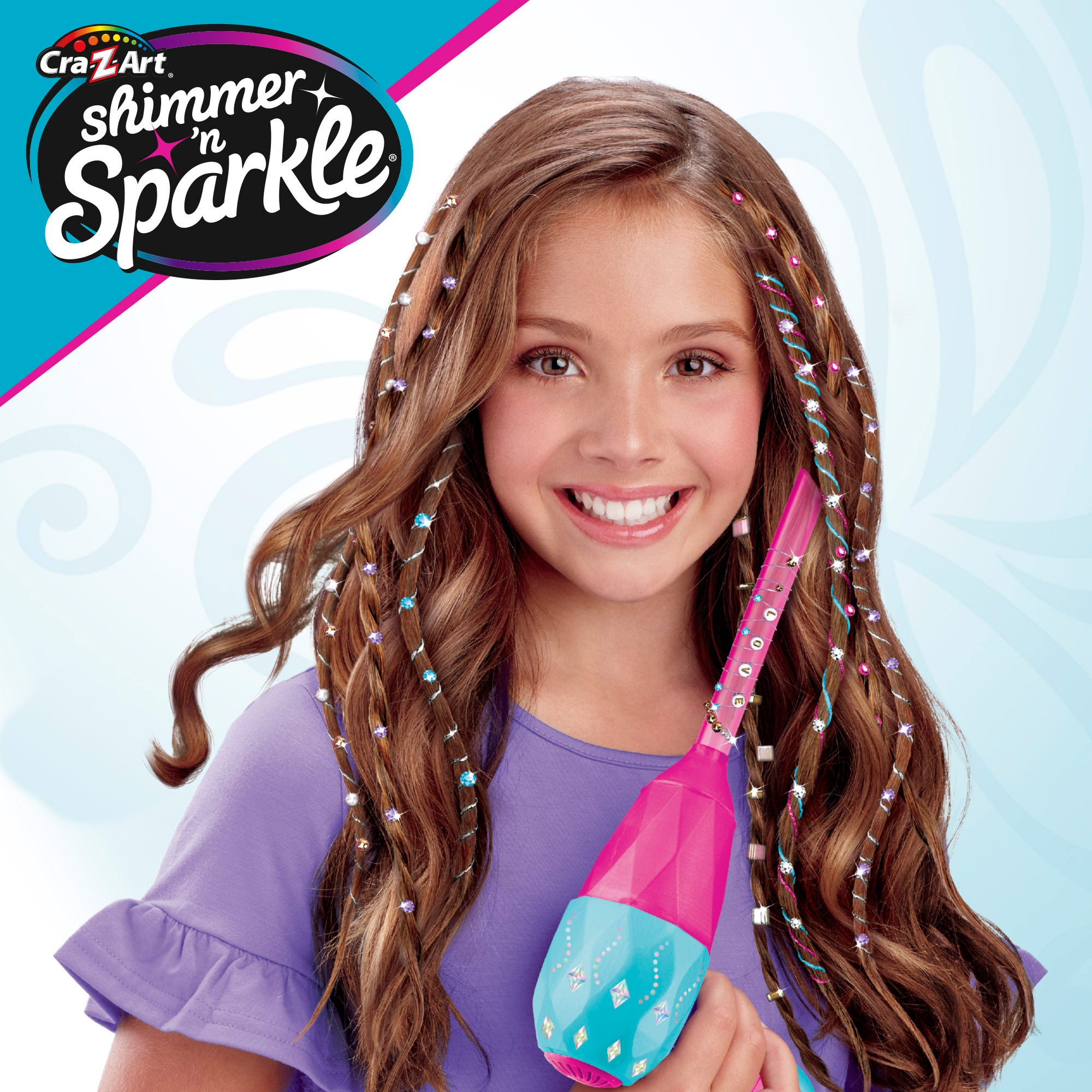Shimmer 'n Sparkle Aplicador de gemas para el pelo