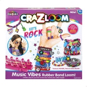 Set pulseras de goma con telar Rock Cra-Z-Art