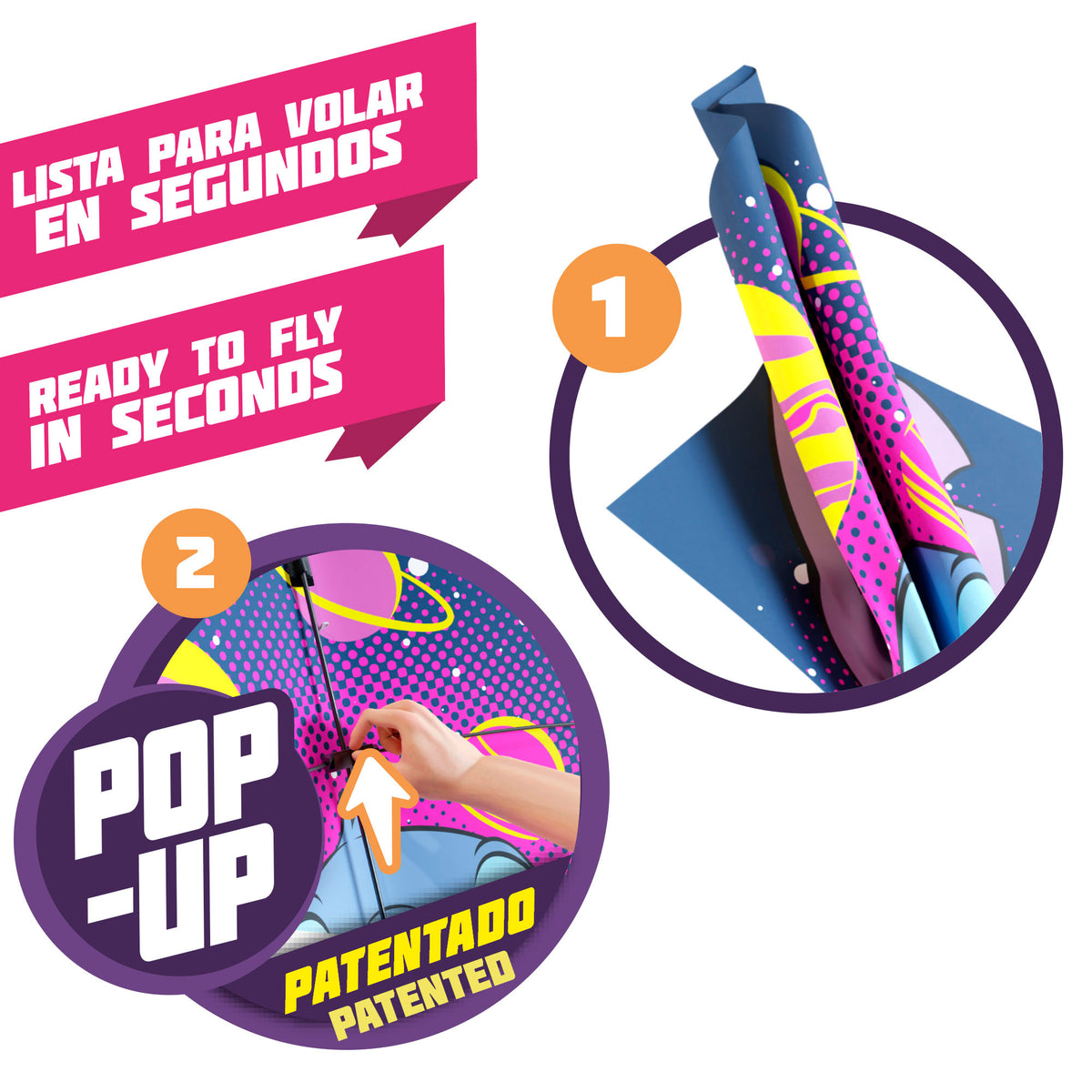 Stitch Cometa con forma de diamante Pop-Up