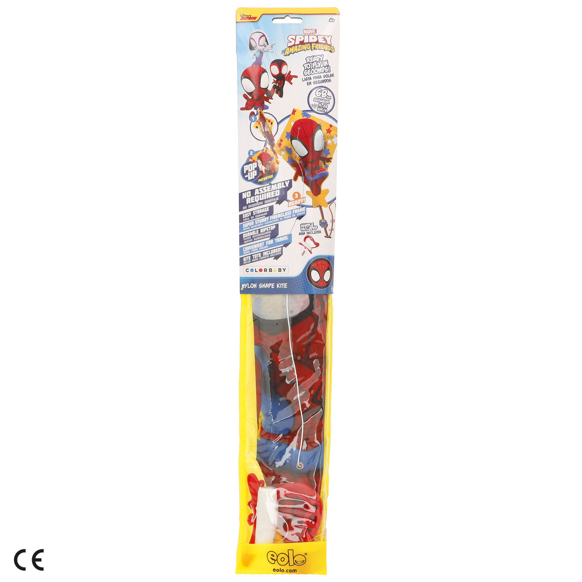Spidey Cometa nylon diamante Pop-Up