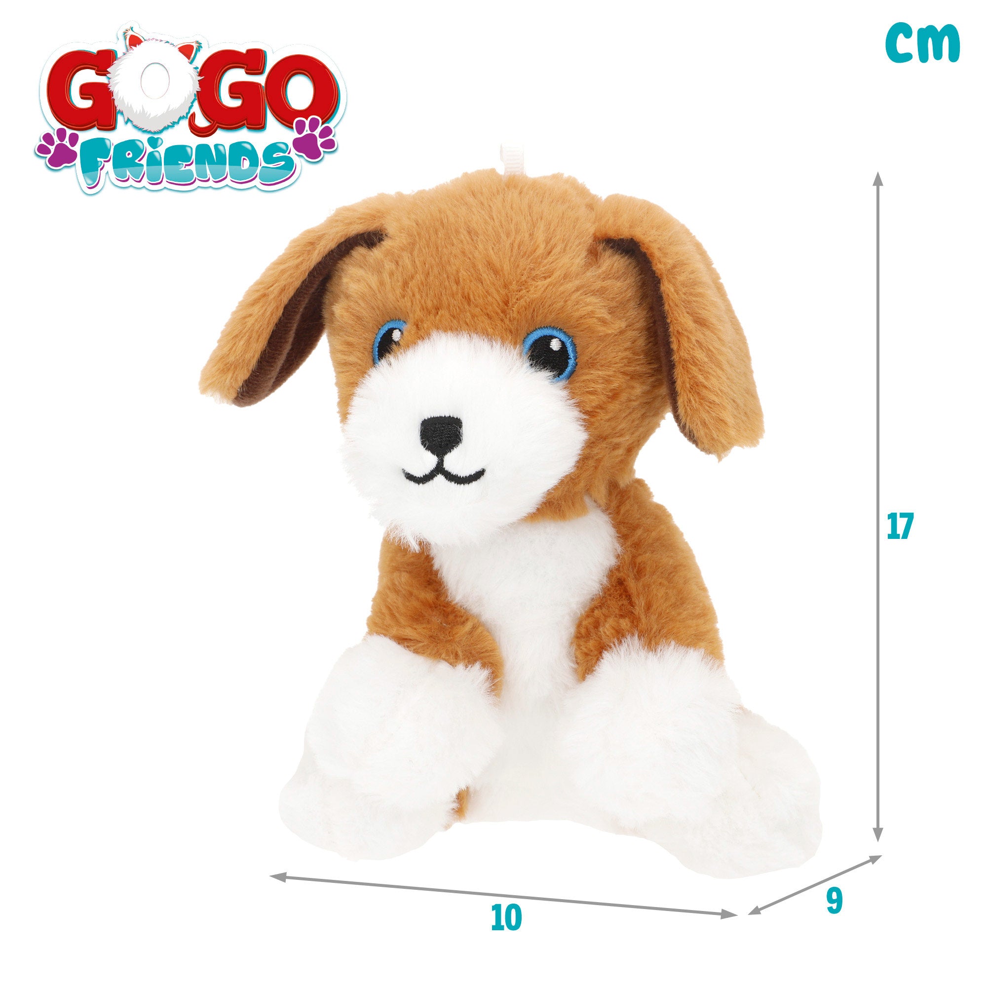 Perro peluche con bolso y accesorios veterinaria Go Go Friends