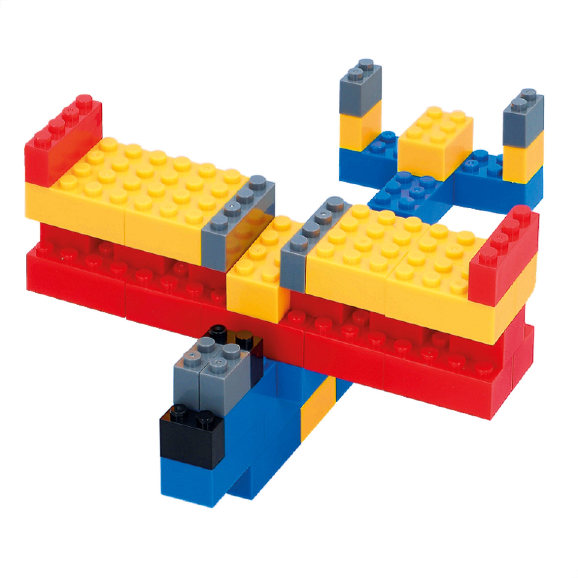 Conjunto de blocos de construção Nano Color Block com 500 peças
