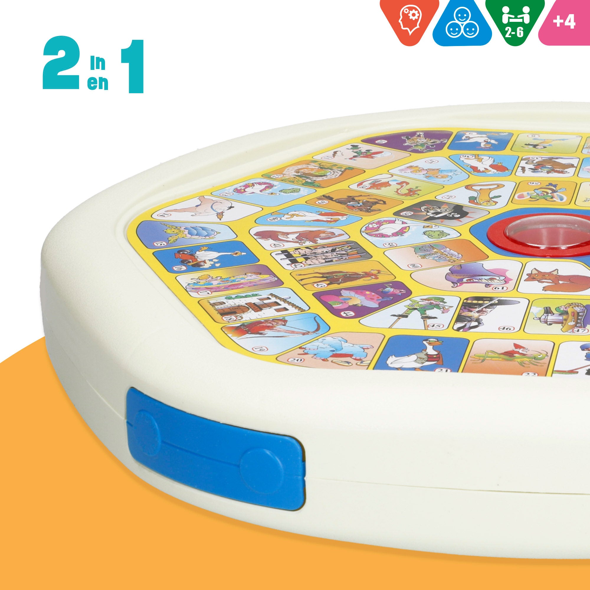 Parchís y oca 2 en 1 automático CB Games