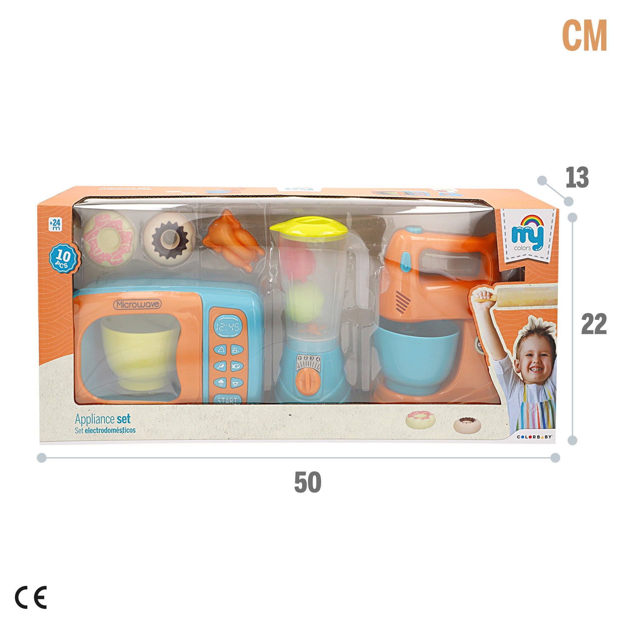 Conjunto de cozinha de brinquedo My Home com acessórios