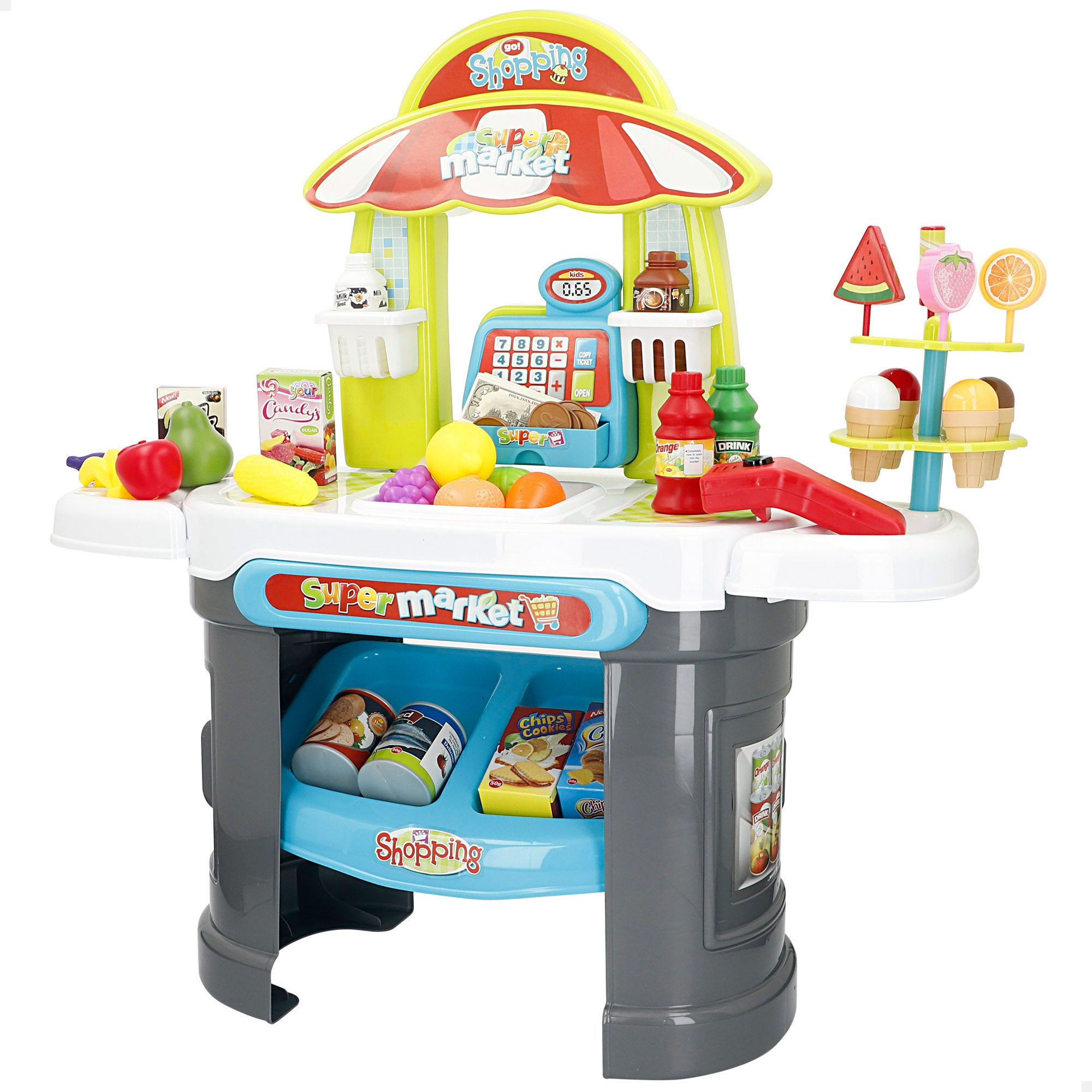 Supermercado con luz, sonido y accesorios My Home