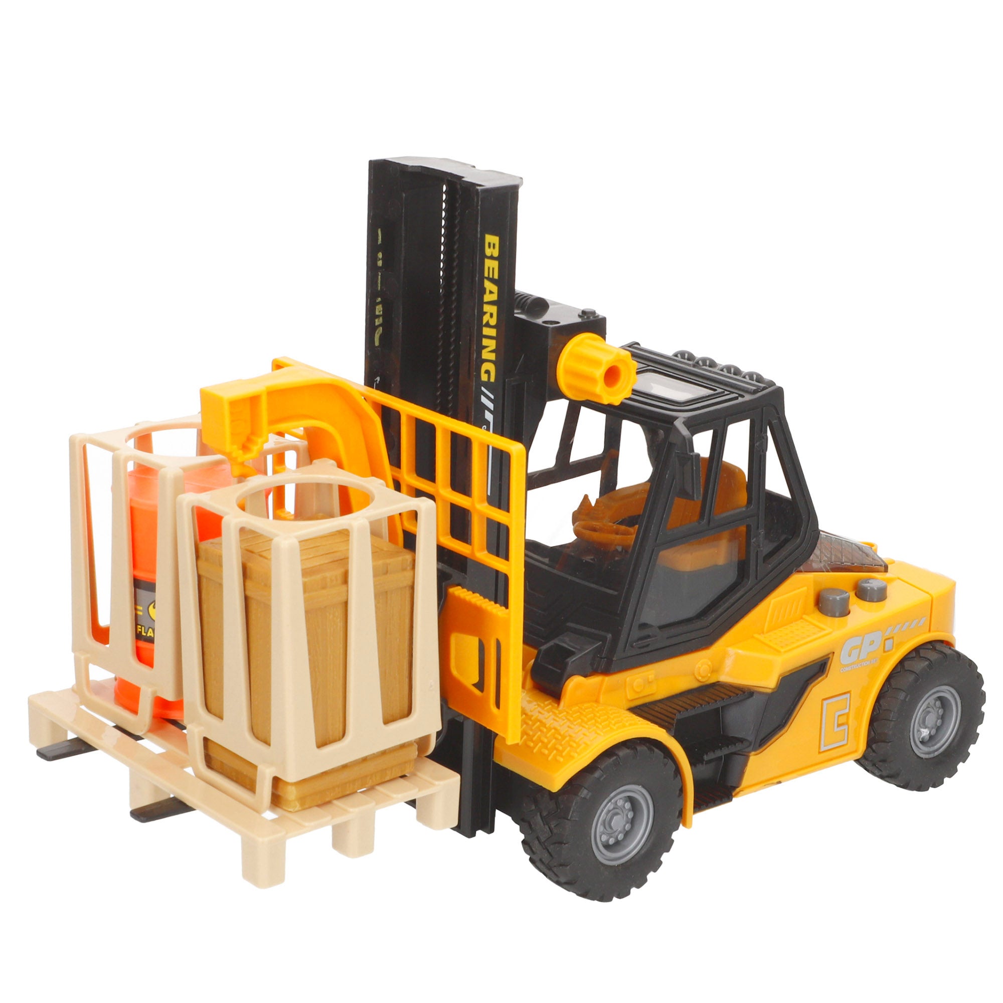 Carretilla elevadora juguete con luz y sonido 1:16 Speed & Go