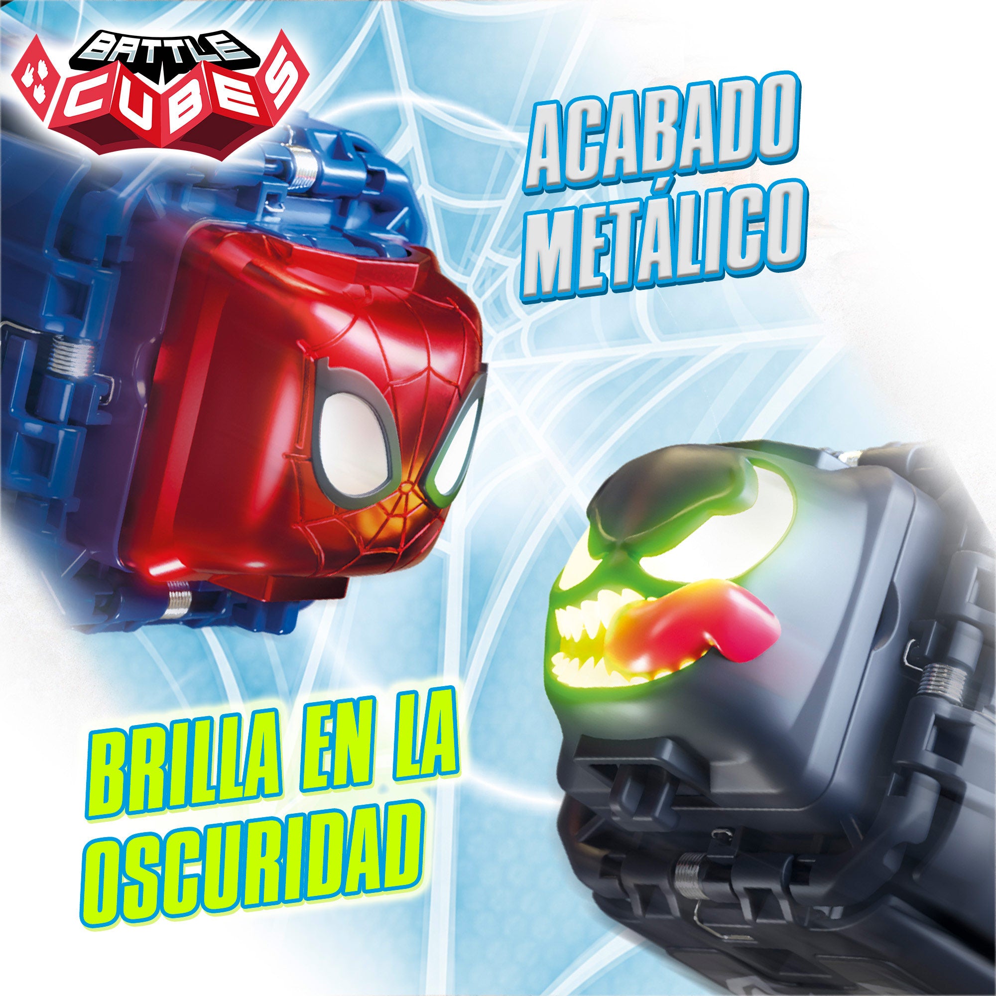 Battle Cubes Marvel Spiderman Estadio de batalla