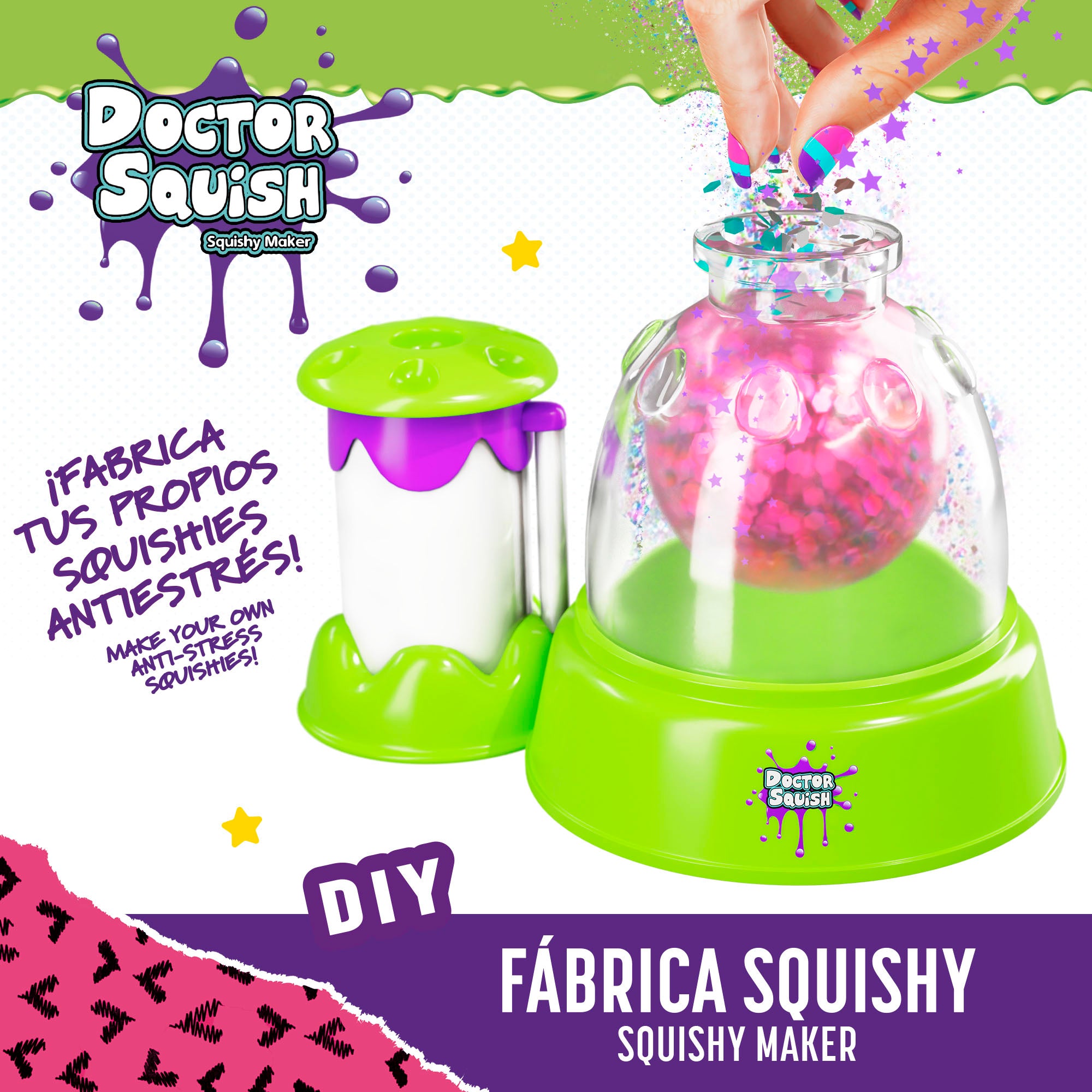 Doctor Squish Fábrica de bolas squishy slime antiestrés