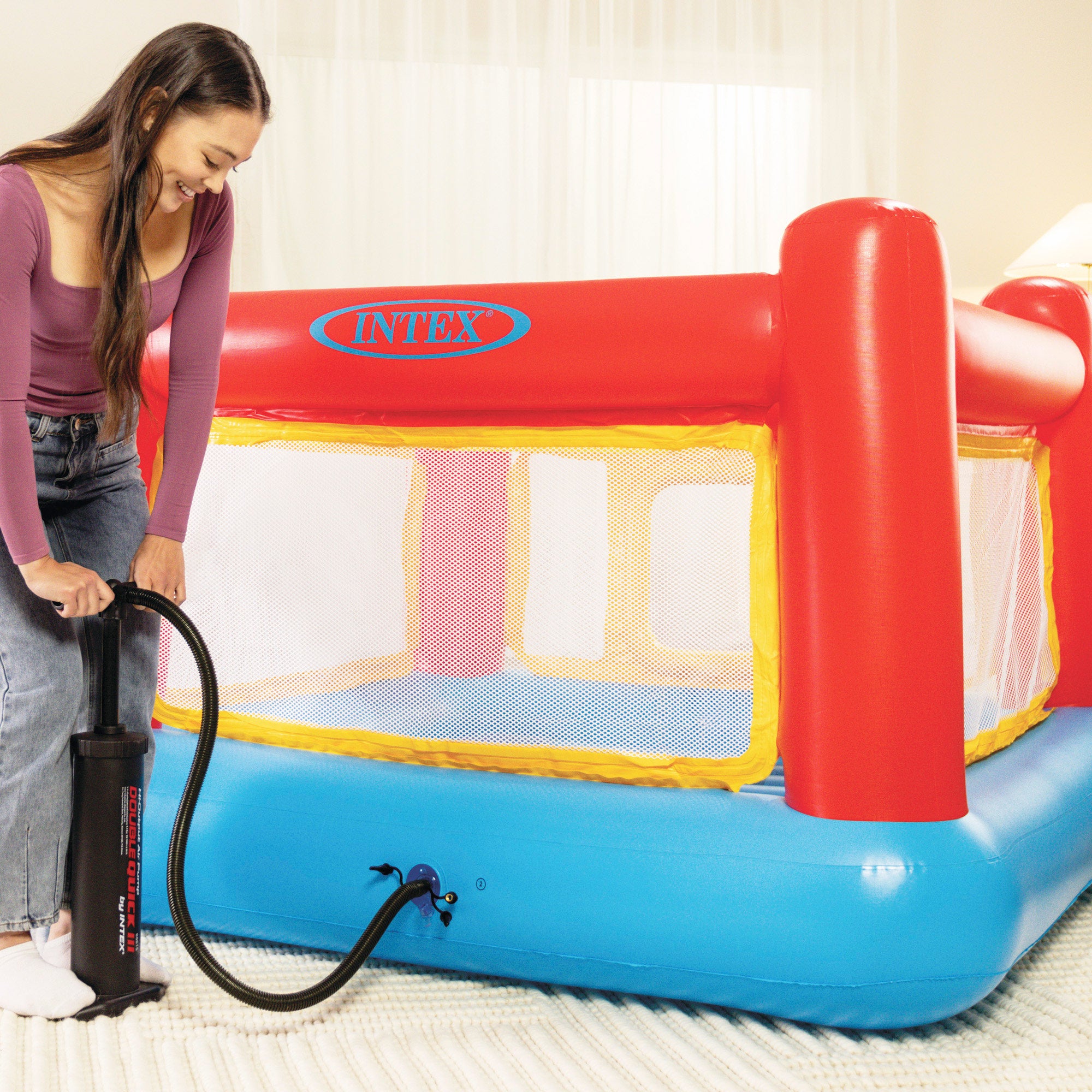 INTEX Saltador hinchable Jump-o-Lene 174x112 cm