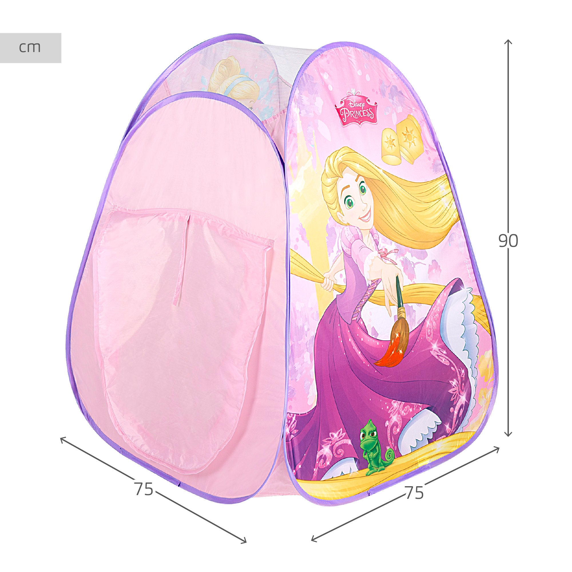 Disney Princess Tienda de campaña infantil Pop Up 75x75x90 cm