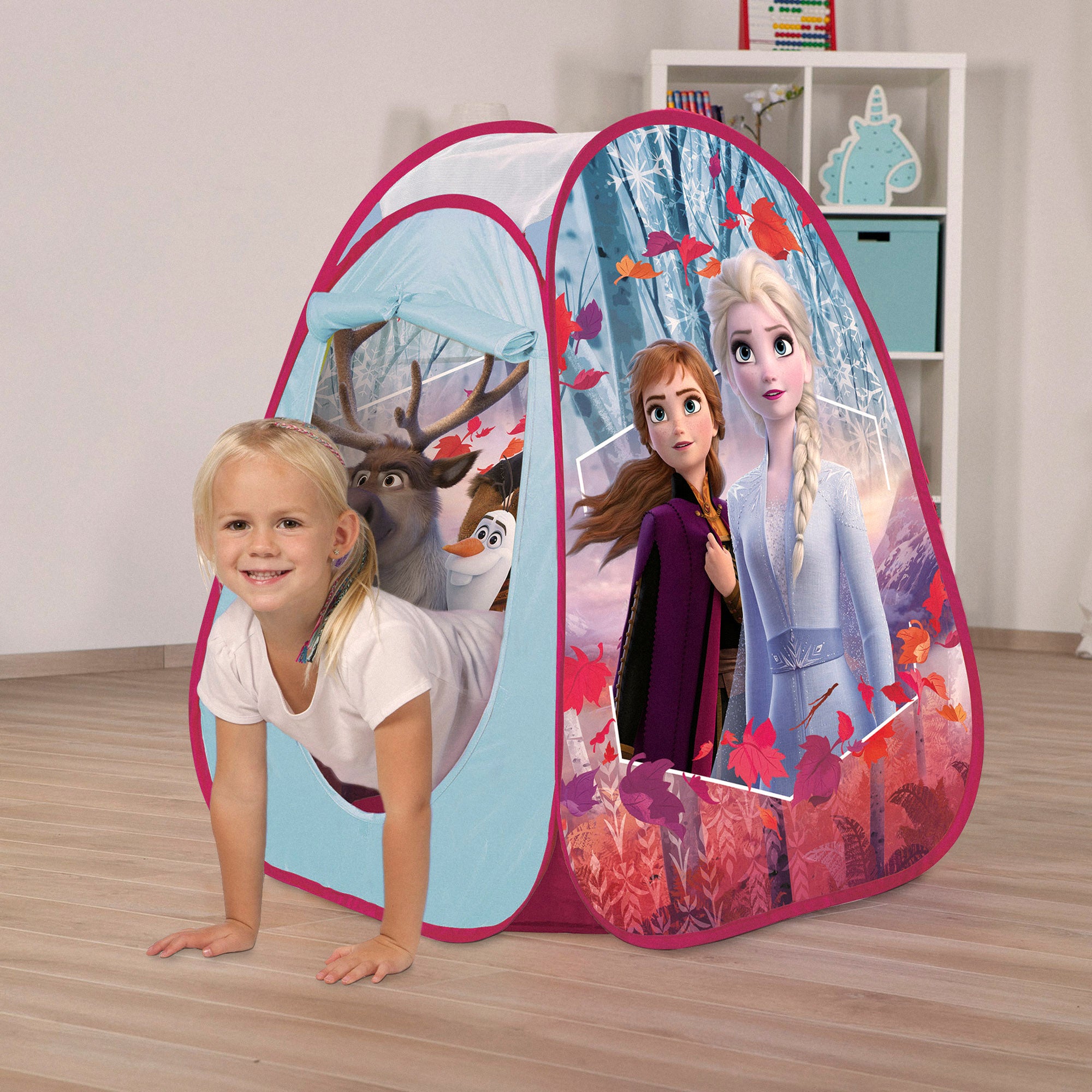 Frozen II Tienda de campaña infantil Pop Up 75x75x90 cm