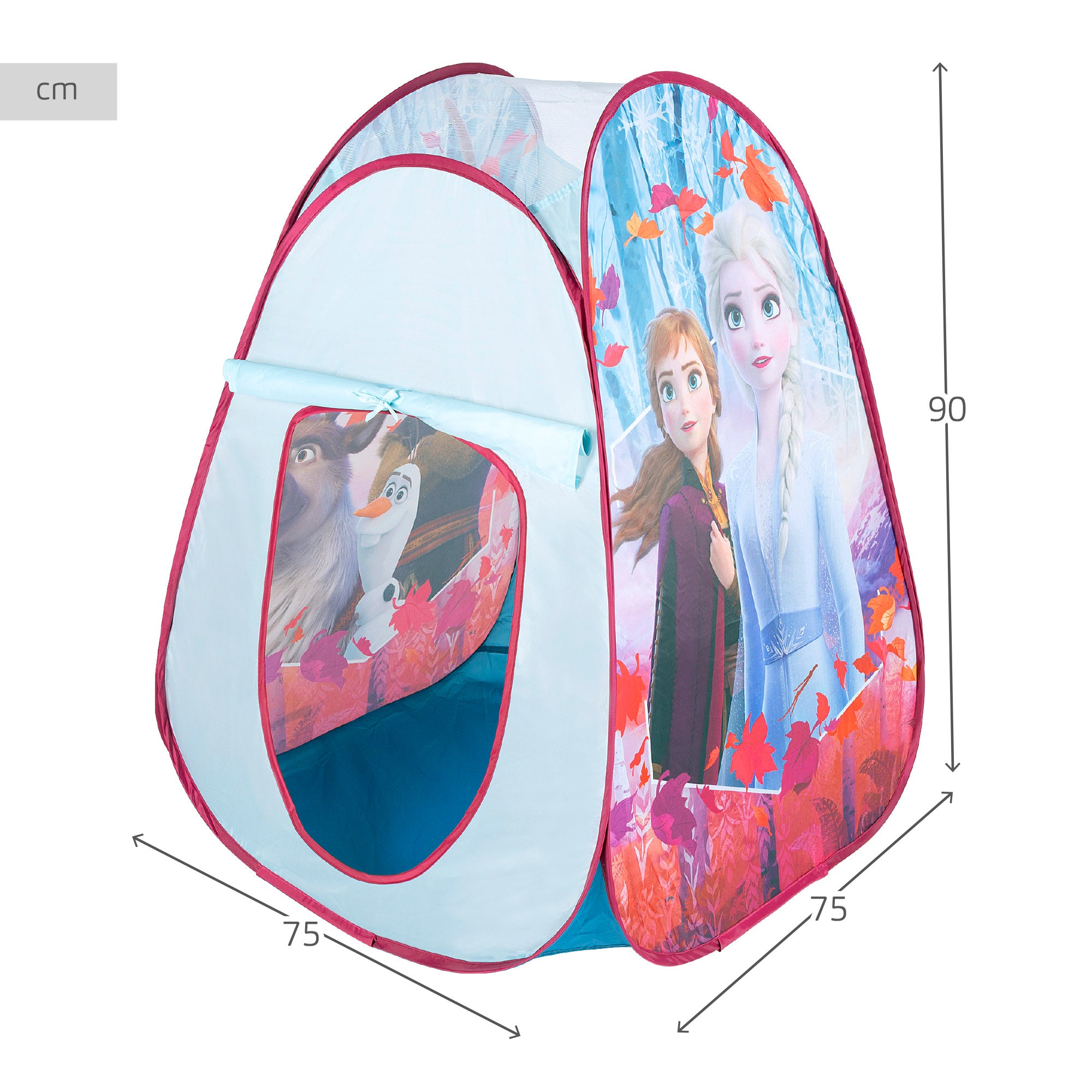 Frozen II Tienda de campaña infantil Pop Up 75x75x90 cm