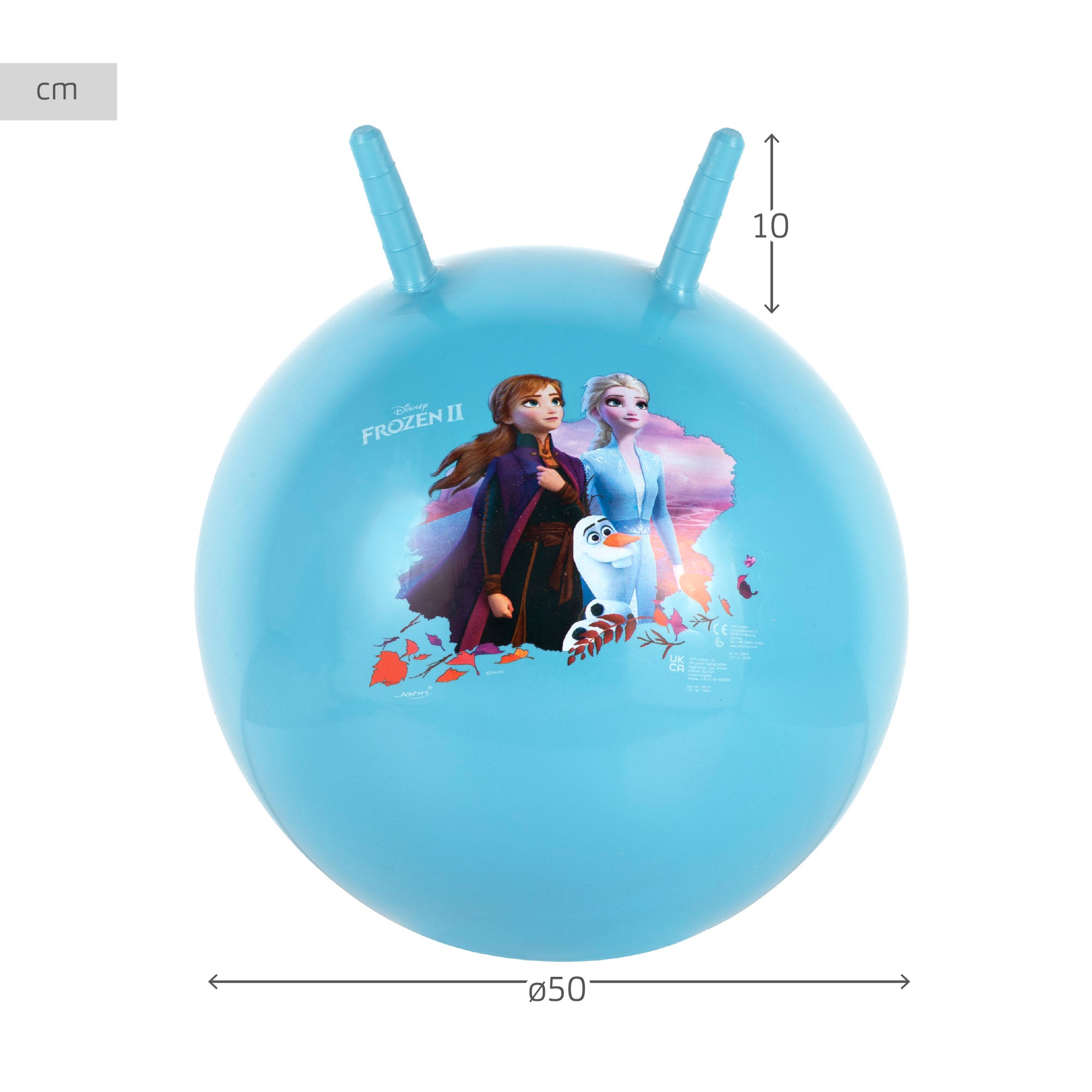 Frozen II Pelota saltarina hinchable Ø45-50 cm
