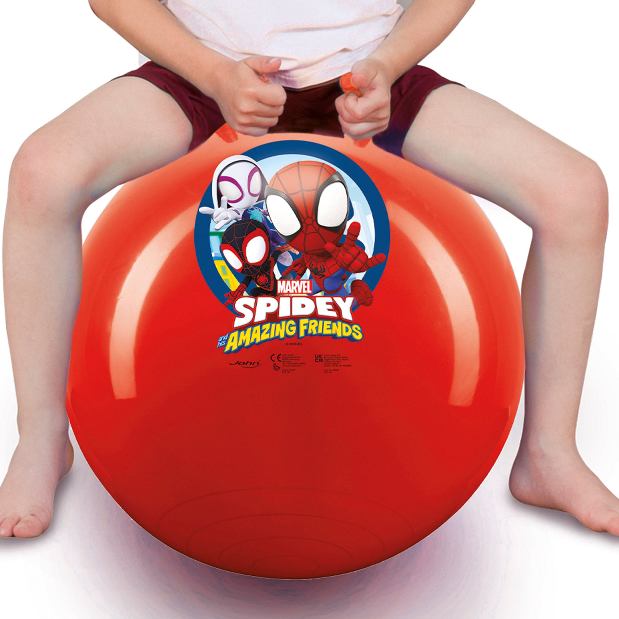 Spidey y su superequipo Pelota saltarina hinchable Ø45-50 cm