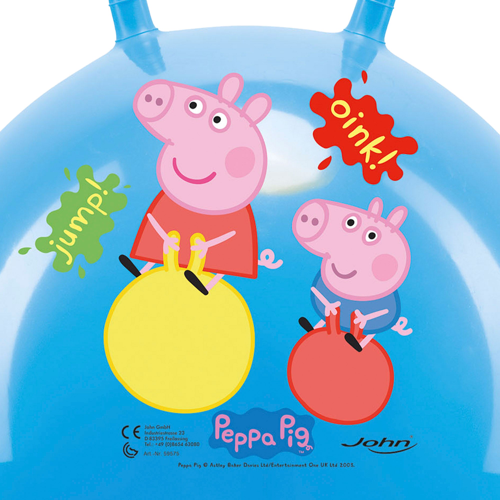 Peppa Pig Pelota saltarina hinchable Ø45-50 cm