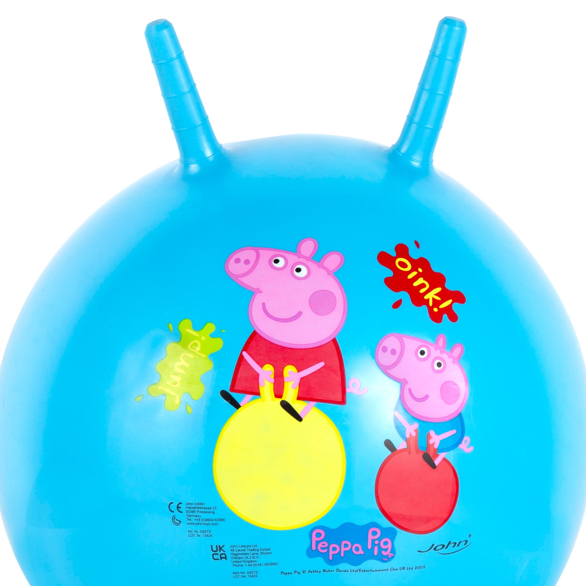 Peppa Pig Pelota saltarina hinchable Ø45-50 cm