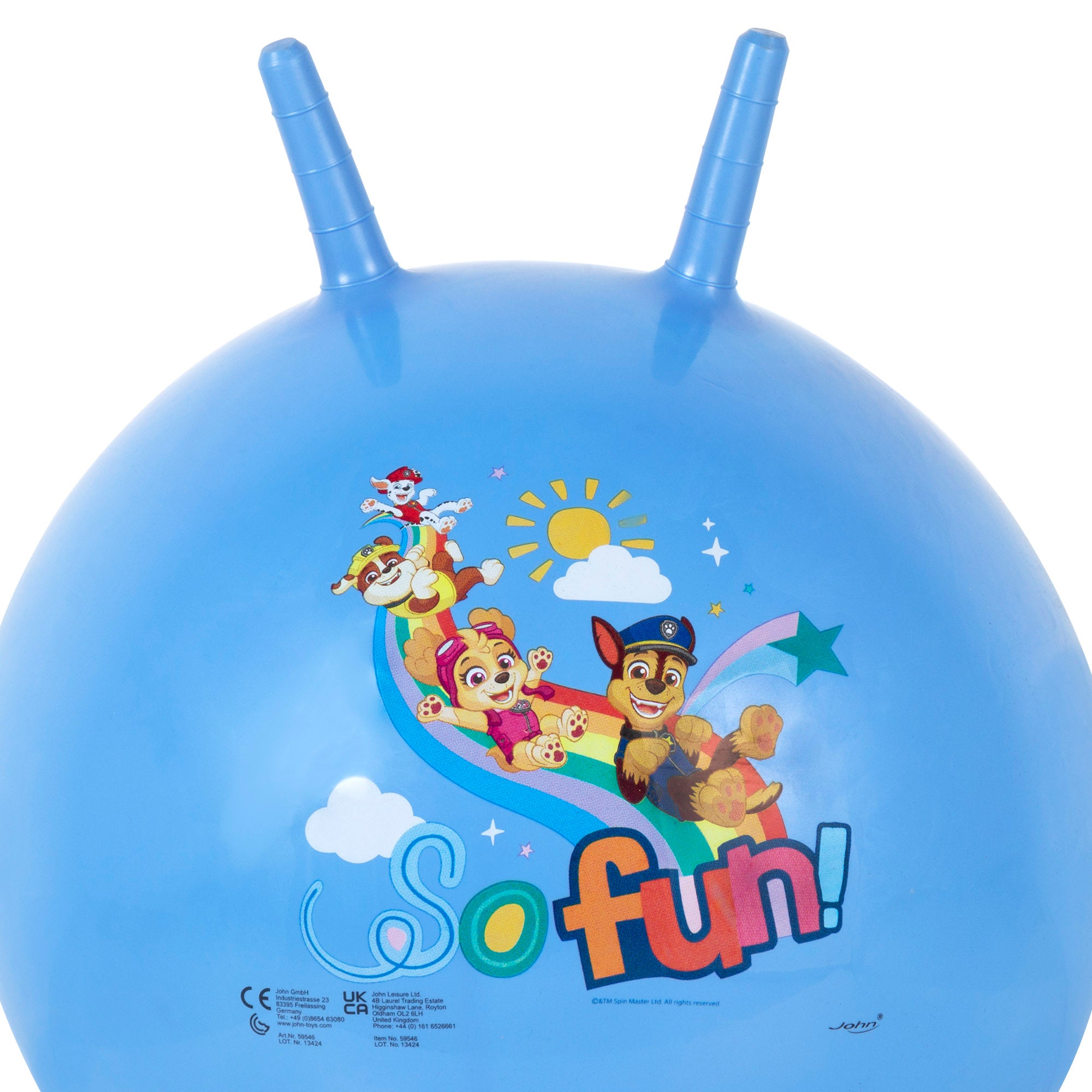 La Patrulla Canina Pelota saltarina hinchable Ø45-50 cm