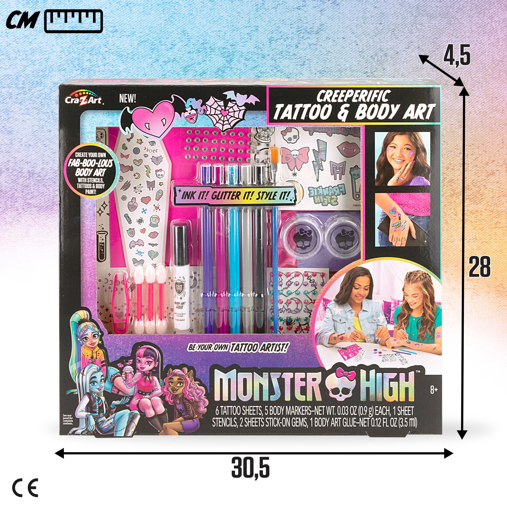 Monster High Estudio de tatuajes y Body Art