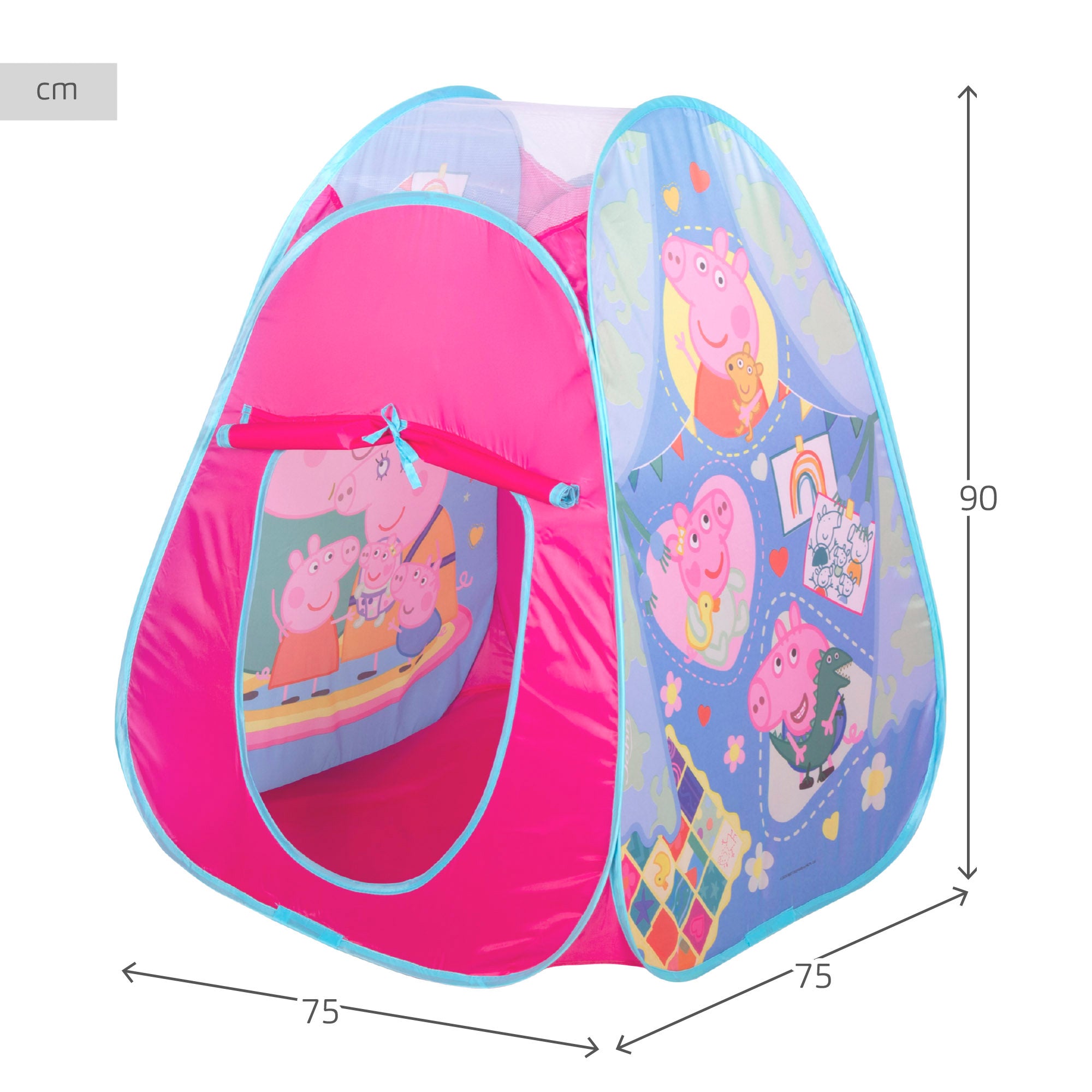 Peppa Pig Tienda de campaña infantil pop-up oficial