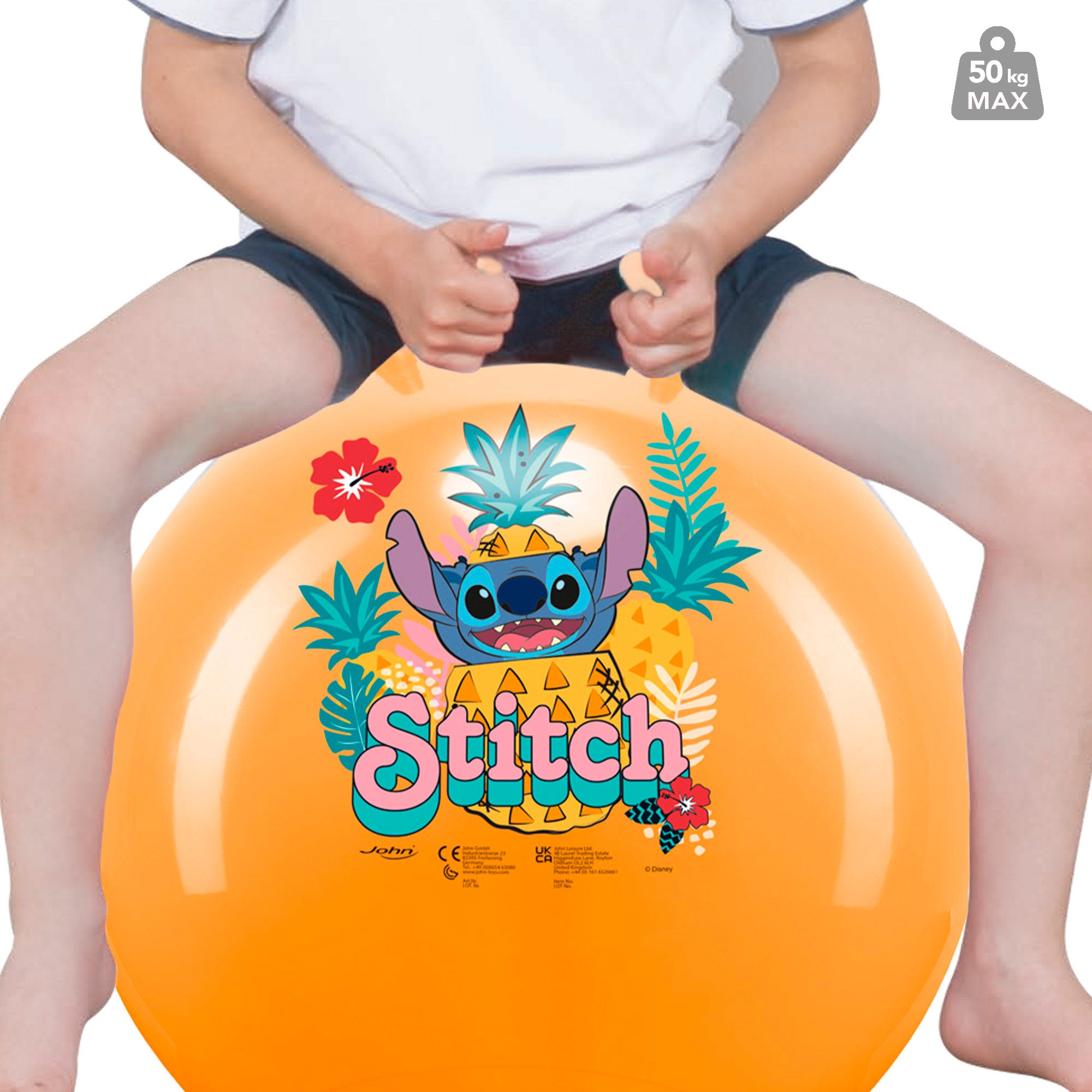 Stitch Pelota hinchable saltarina 45cm